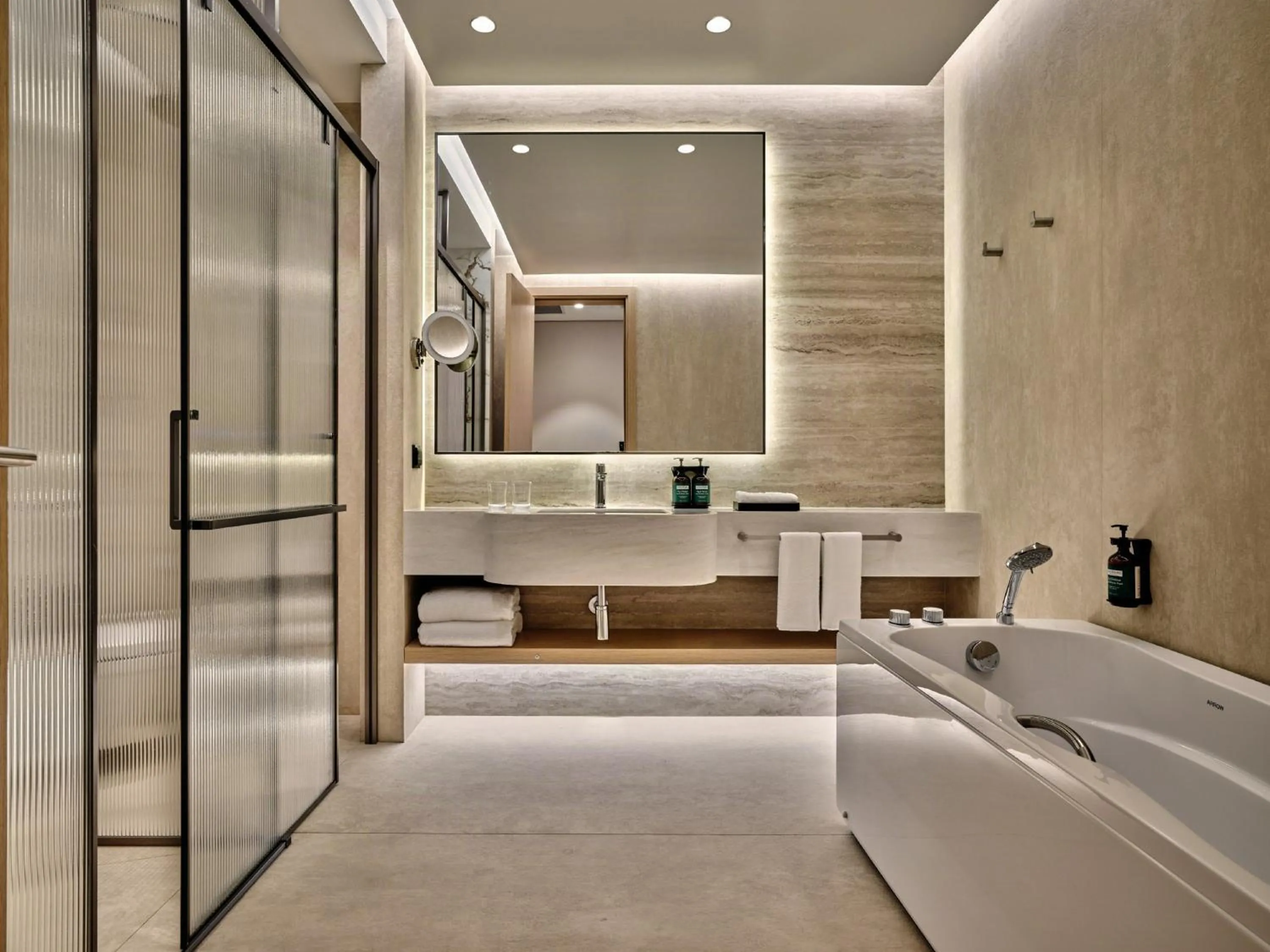 Bathroom in Crowne Plaza Dushanbe by IHG