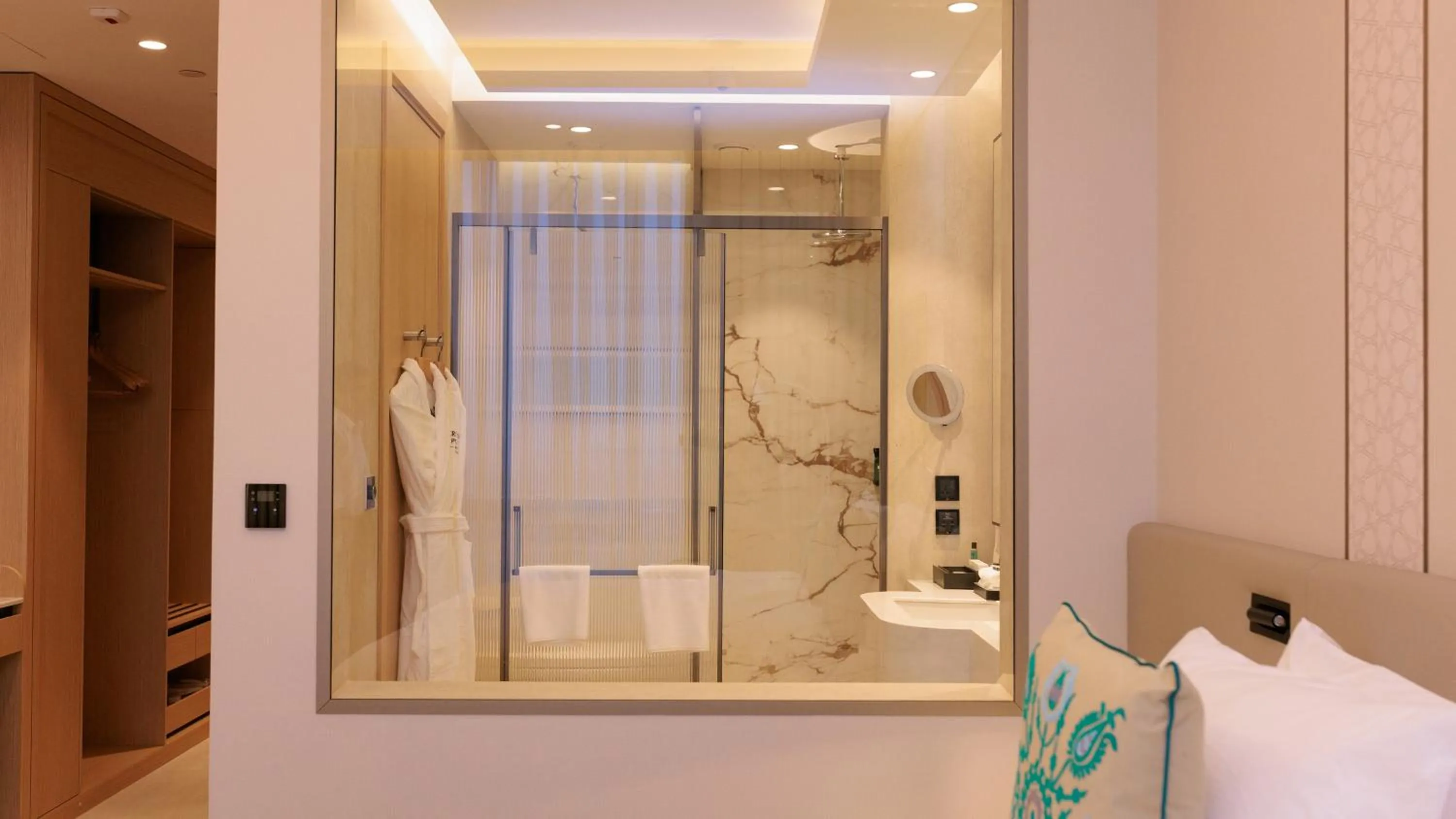 Bathroom in Crowne Plaza Dushanbe by IHG
