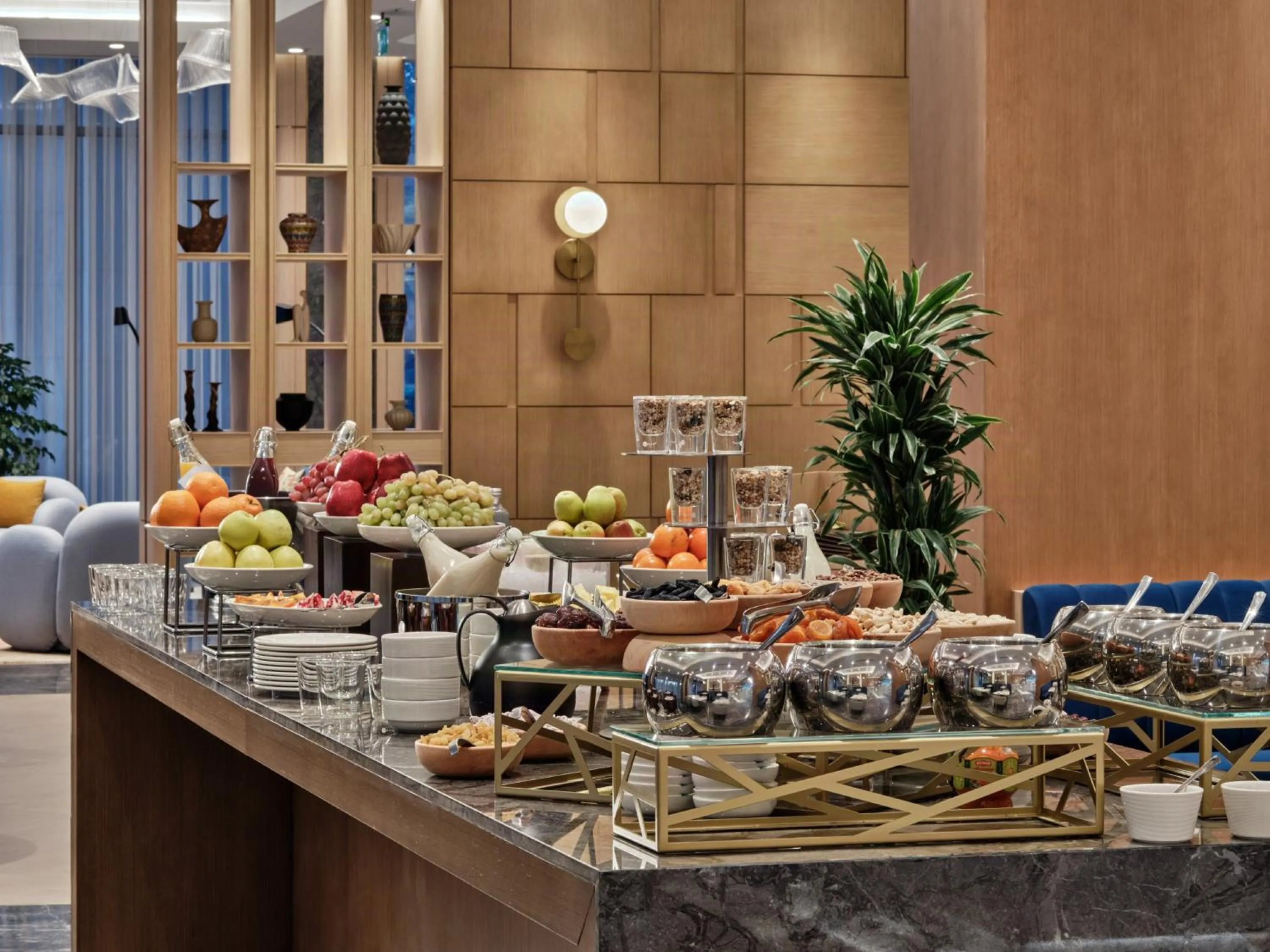 Breakfast in Crowne Plaza Dushanbe by IHG