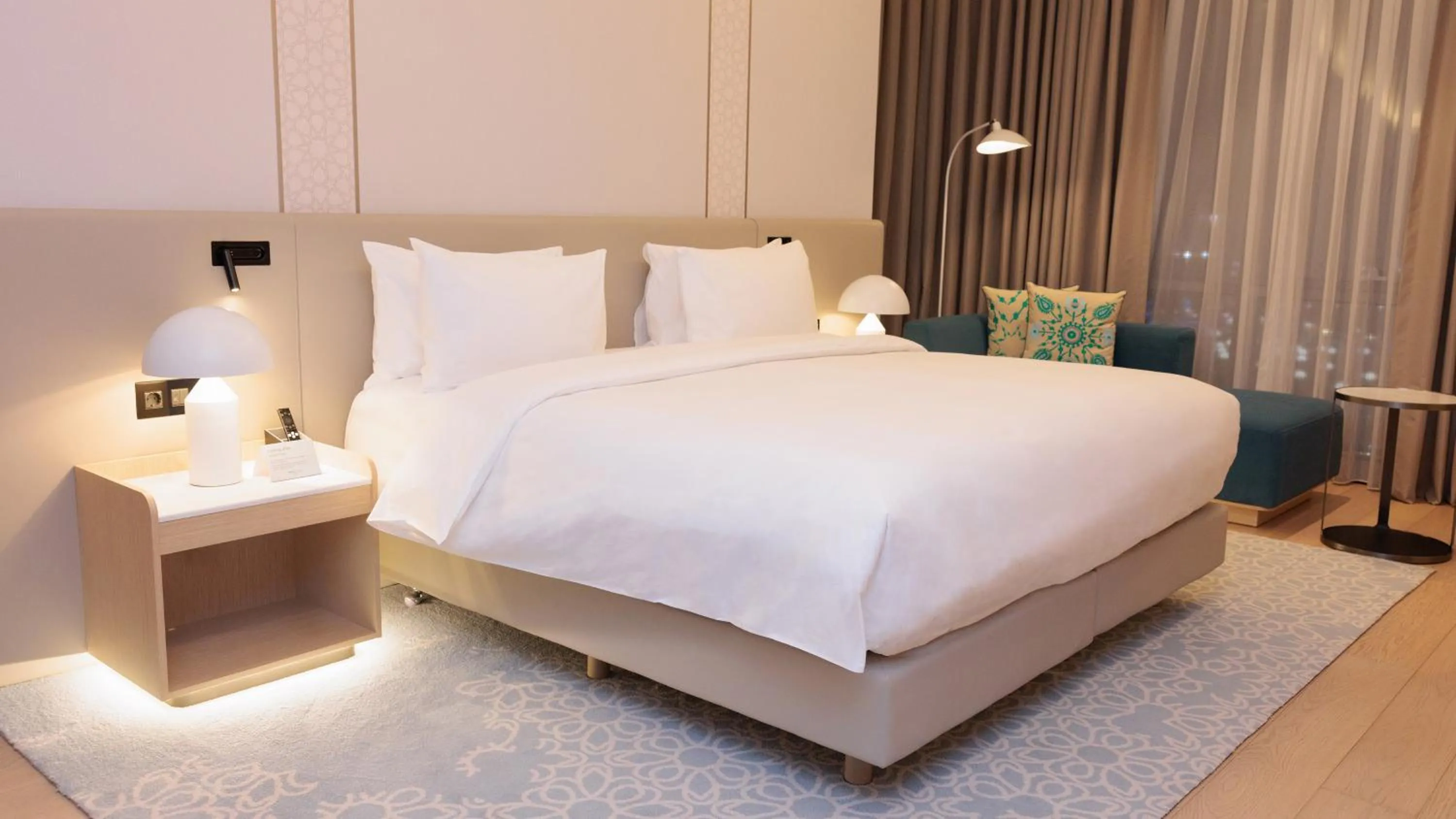 Bed in Crowne Plaza Dushanbe by IHG