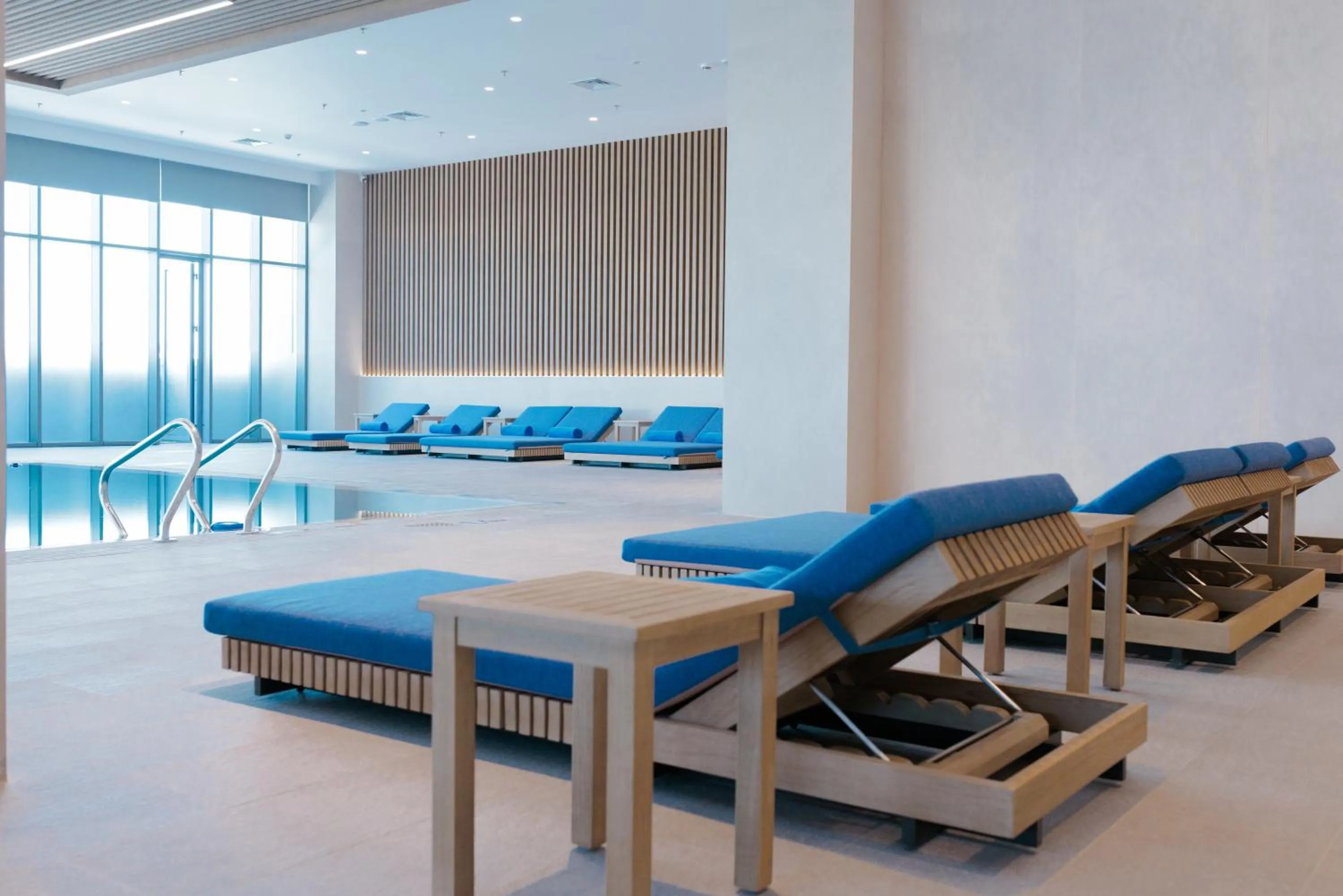 Swimming pool in Crowne Plaza Dushanbe by IHG