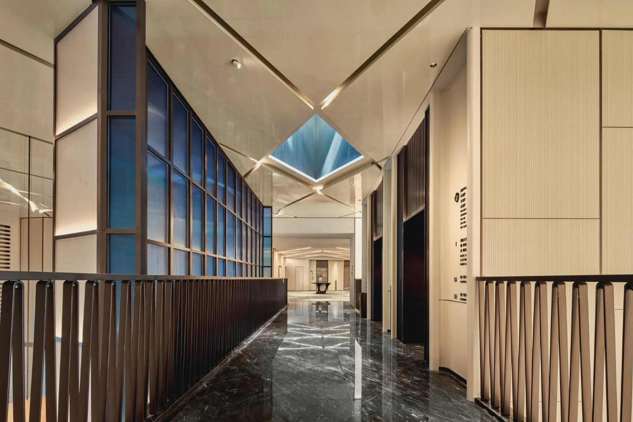 Lobby or reception in Hotel Indigo Shanghai Harbour City