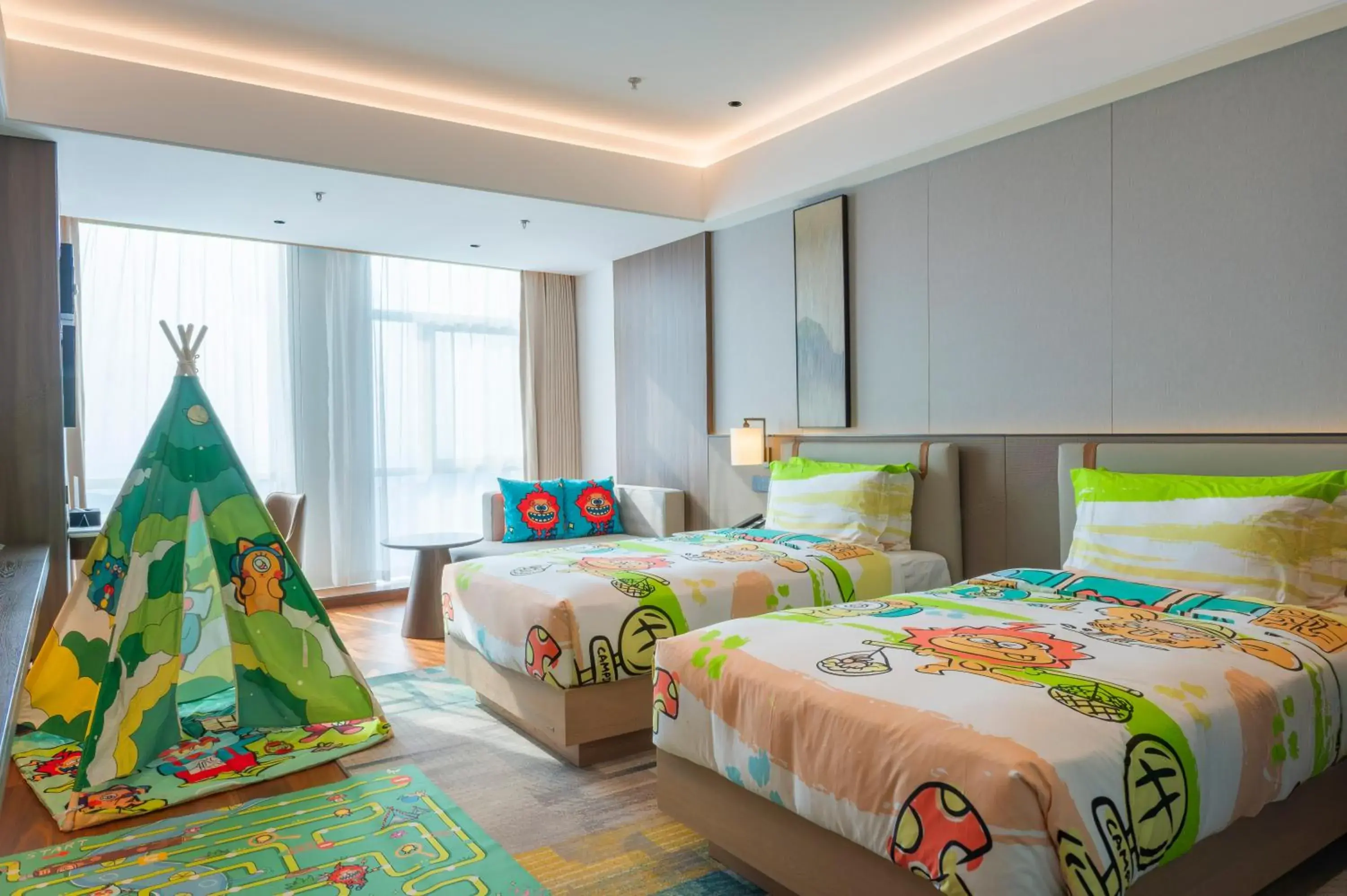 Standard Twin Room - Kids Theme in Holiday Inn Xingtai Quancheng by IHG Standard Twin Room - Kids Theme in Holiday Inn Xingtai Quancheng by IHG
