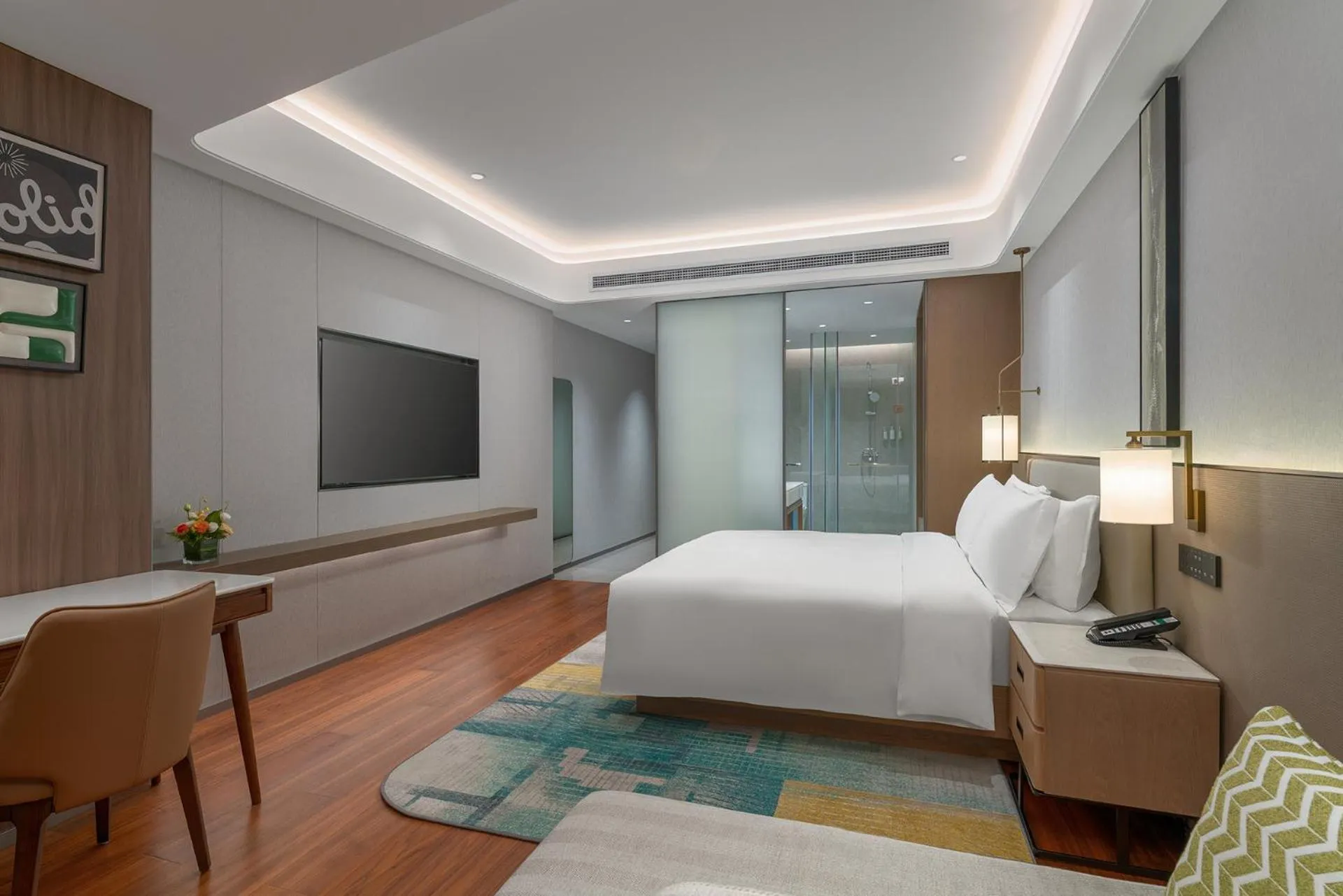 Bed in Holiday Inn Xingtai Quancheng by IHG
