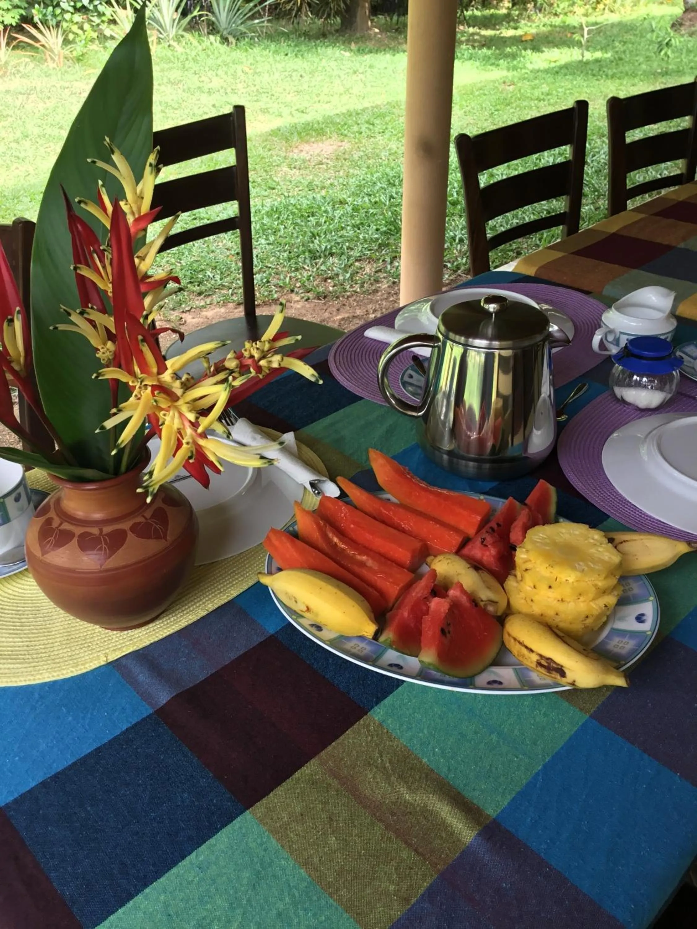 Breakfast in King Coconut Lodge