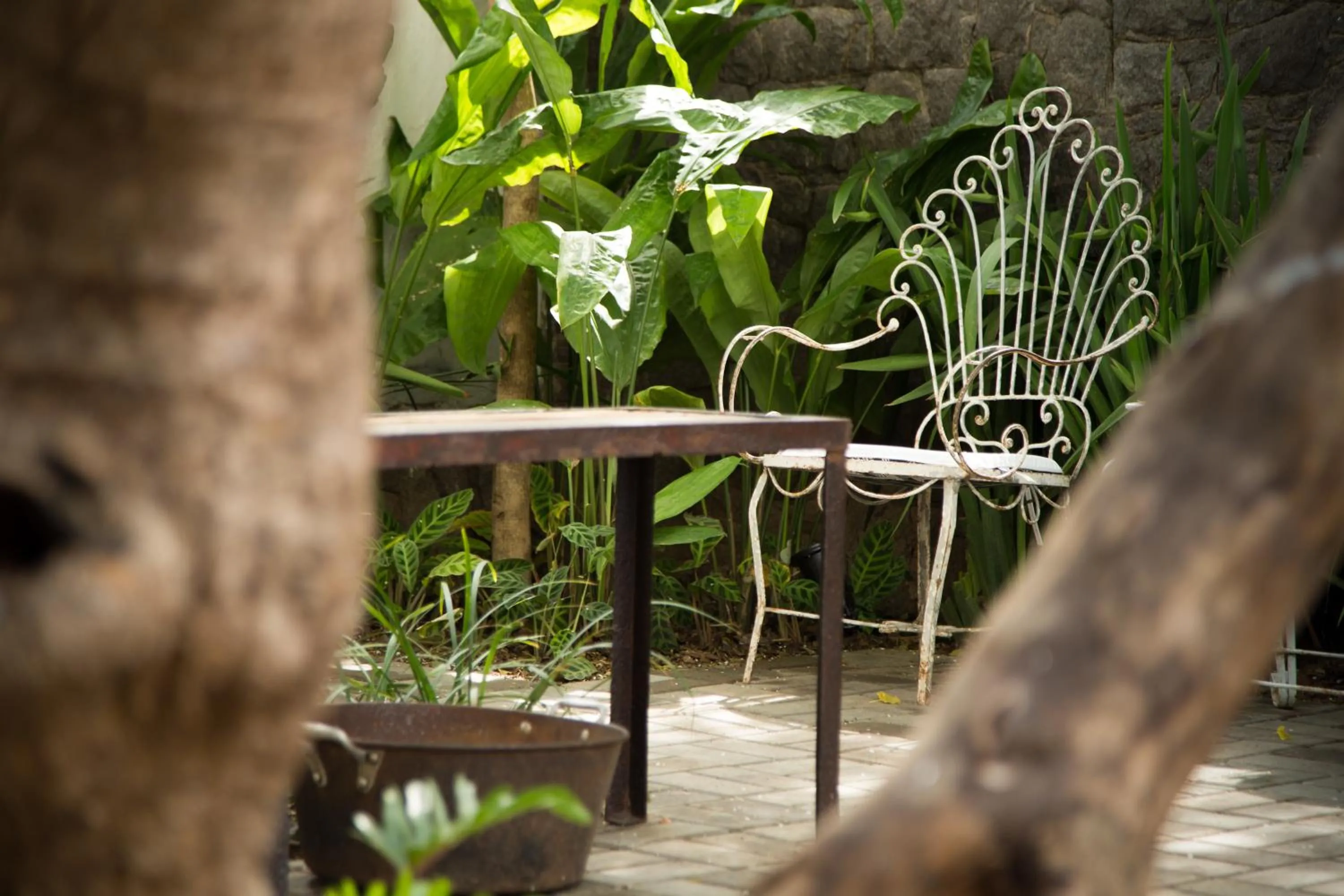 Garden in Guest Urban Hotel Design Pinheiros