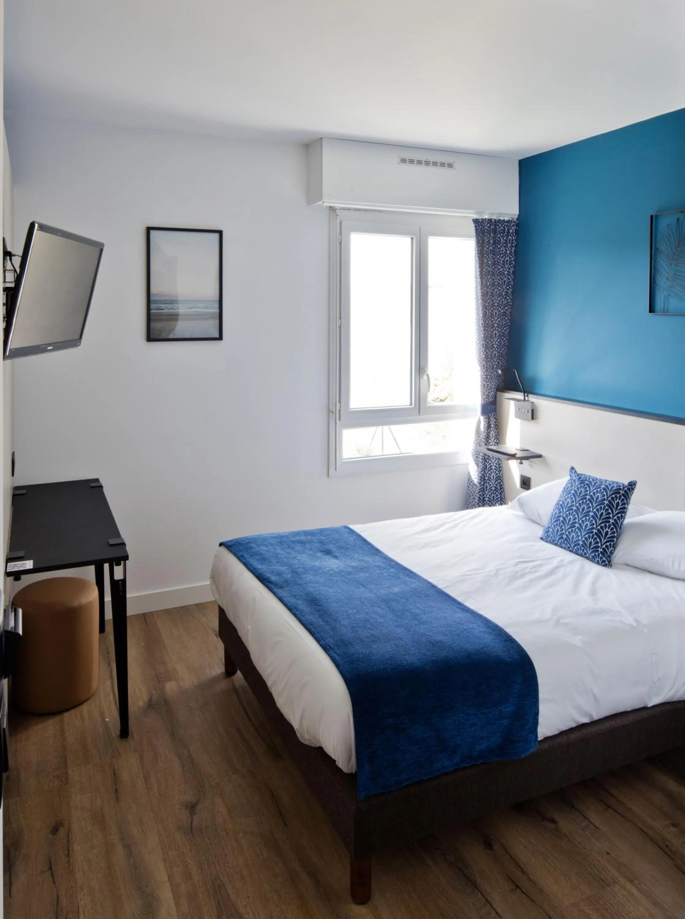 Bed in Hôtel Le Riccoty