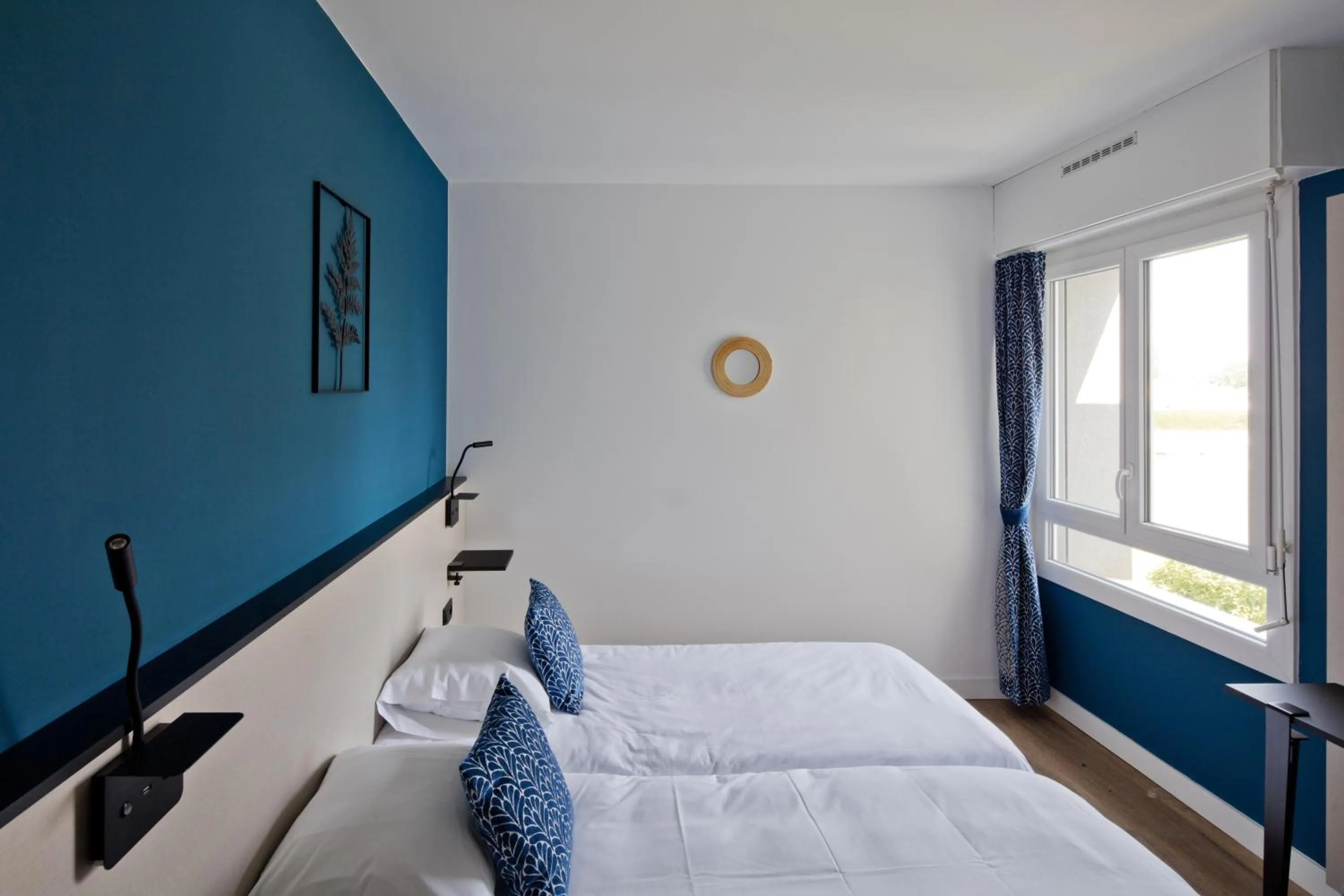 Bed in Hôtel Le Riccoty