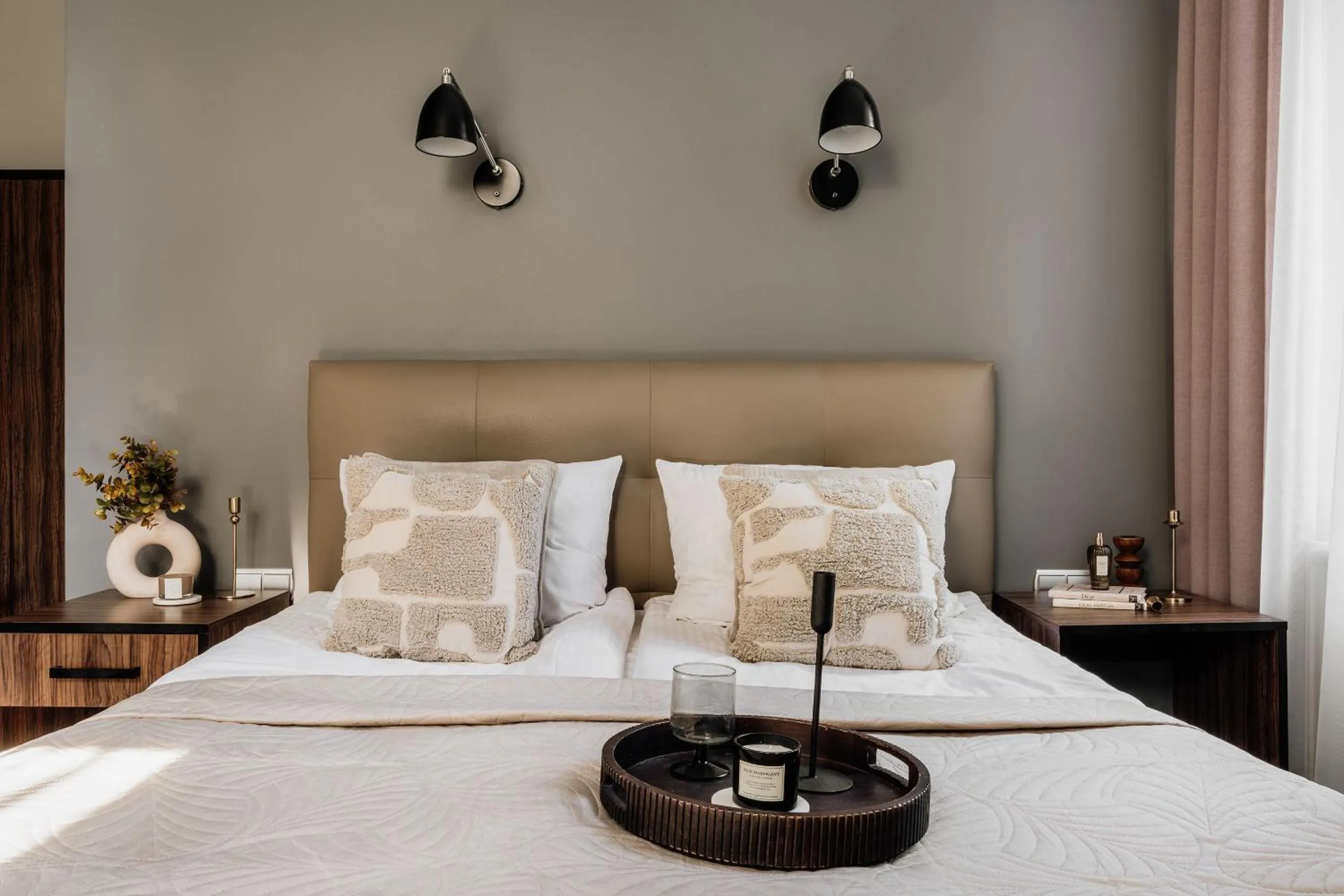 Bed in Grottger Luxury Boutique Hotel City