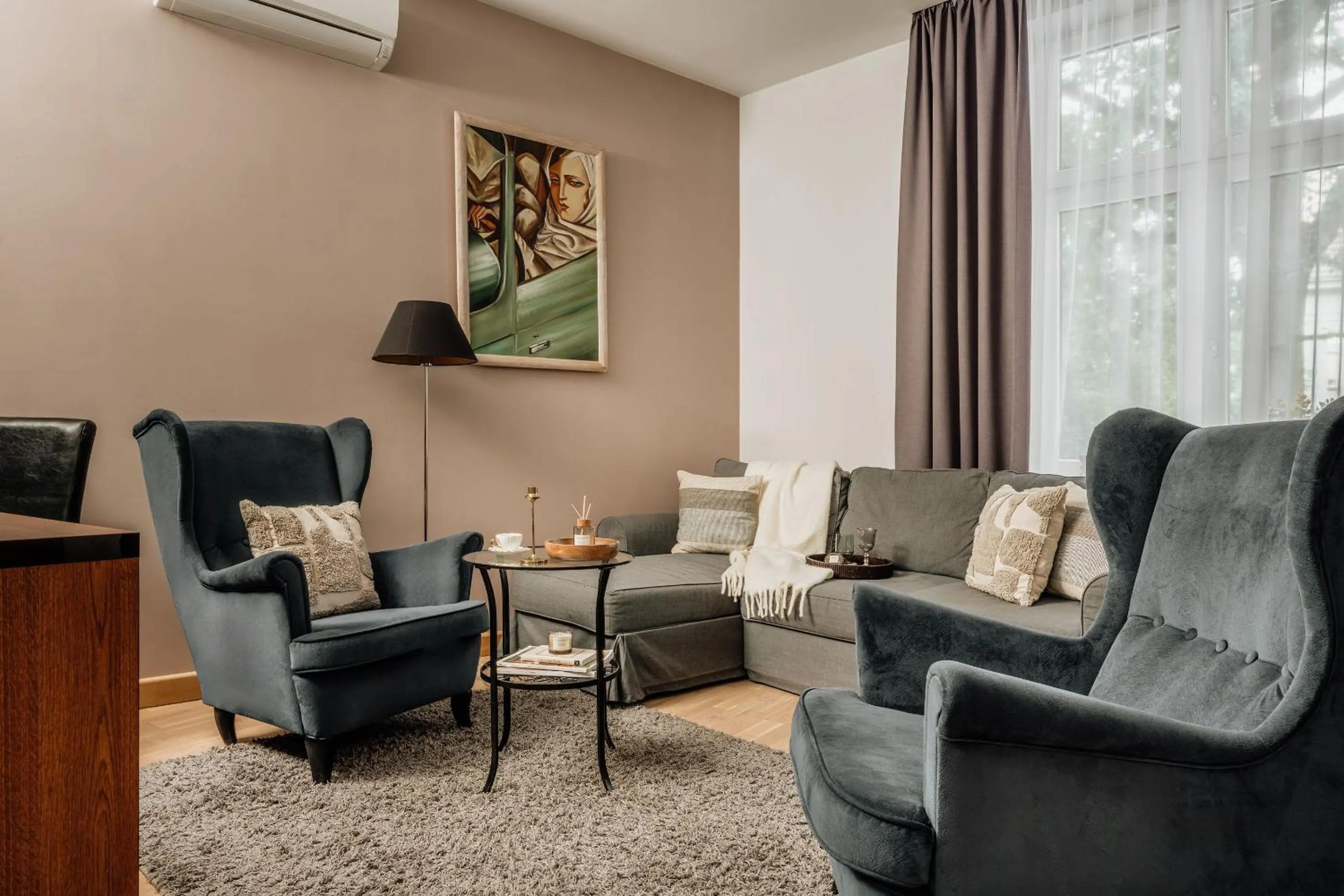 Living room in Grottger Luxury Boutique Hotel City