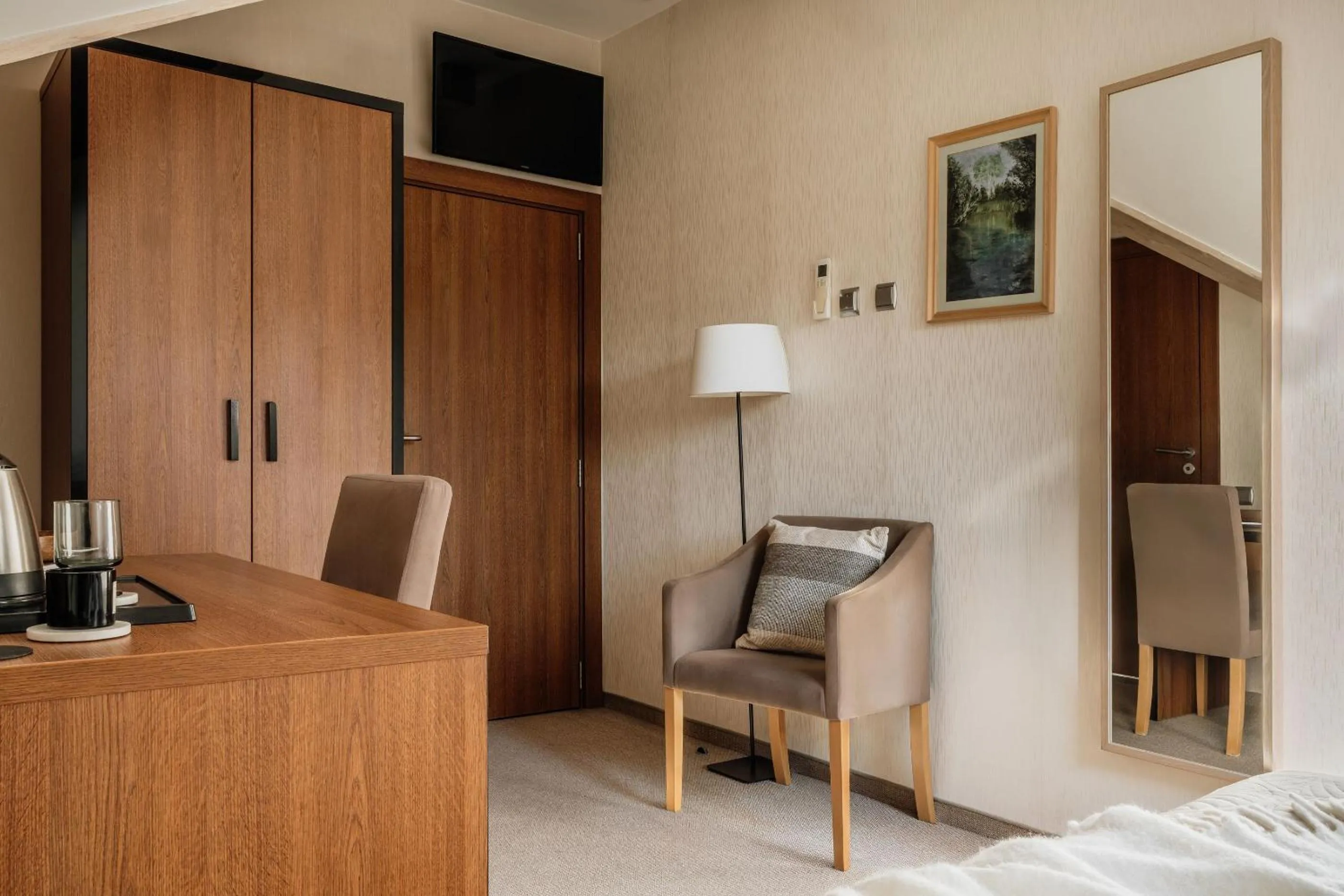 Bed in Grottger Luxury Boutique Hotel City