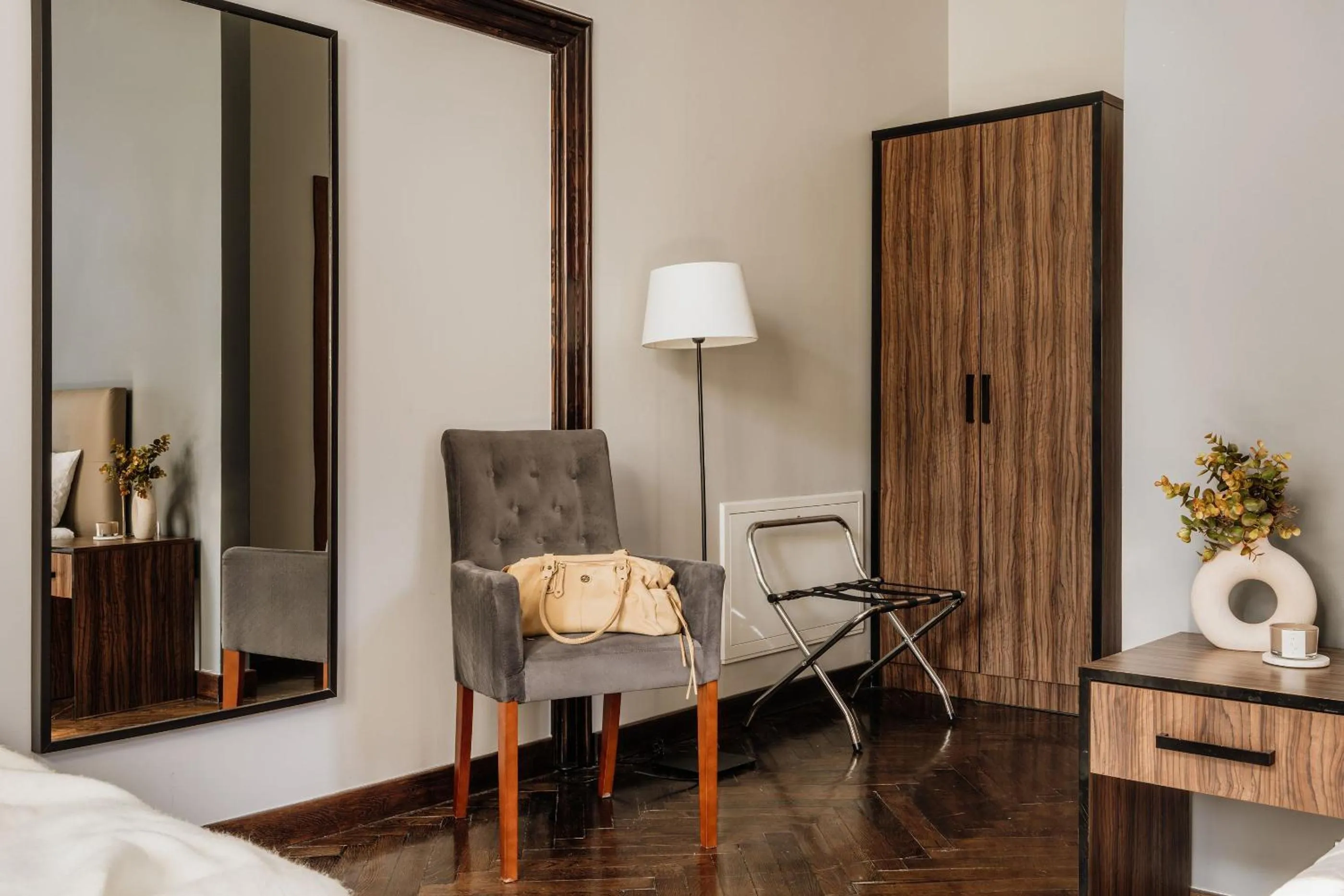 Bed in Grottger Luxury Boutique Hotel City