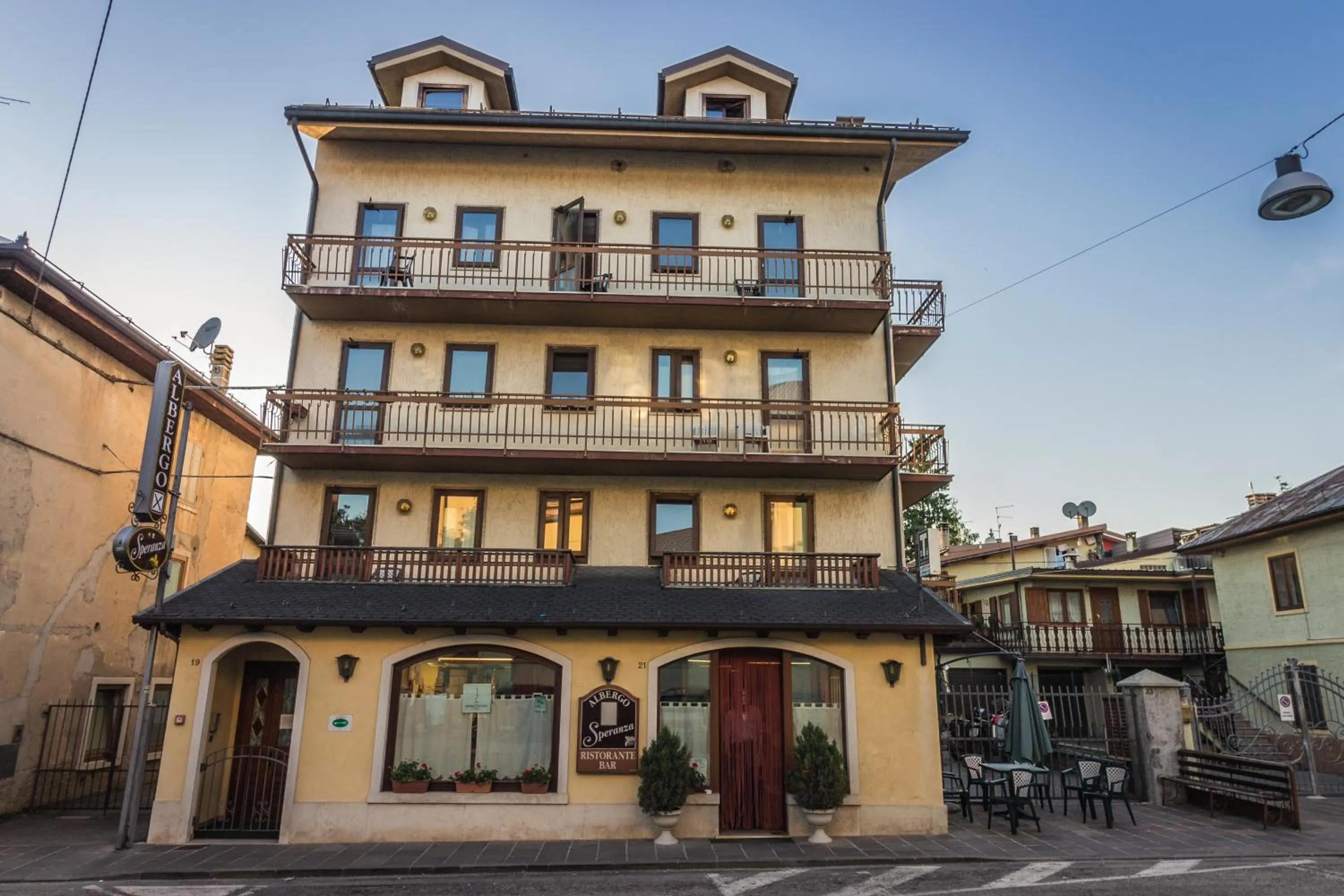 Property building in Albergo Speranza Asiago