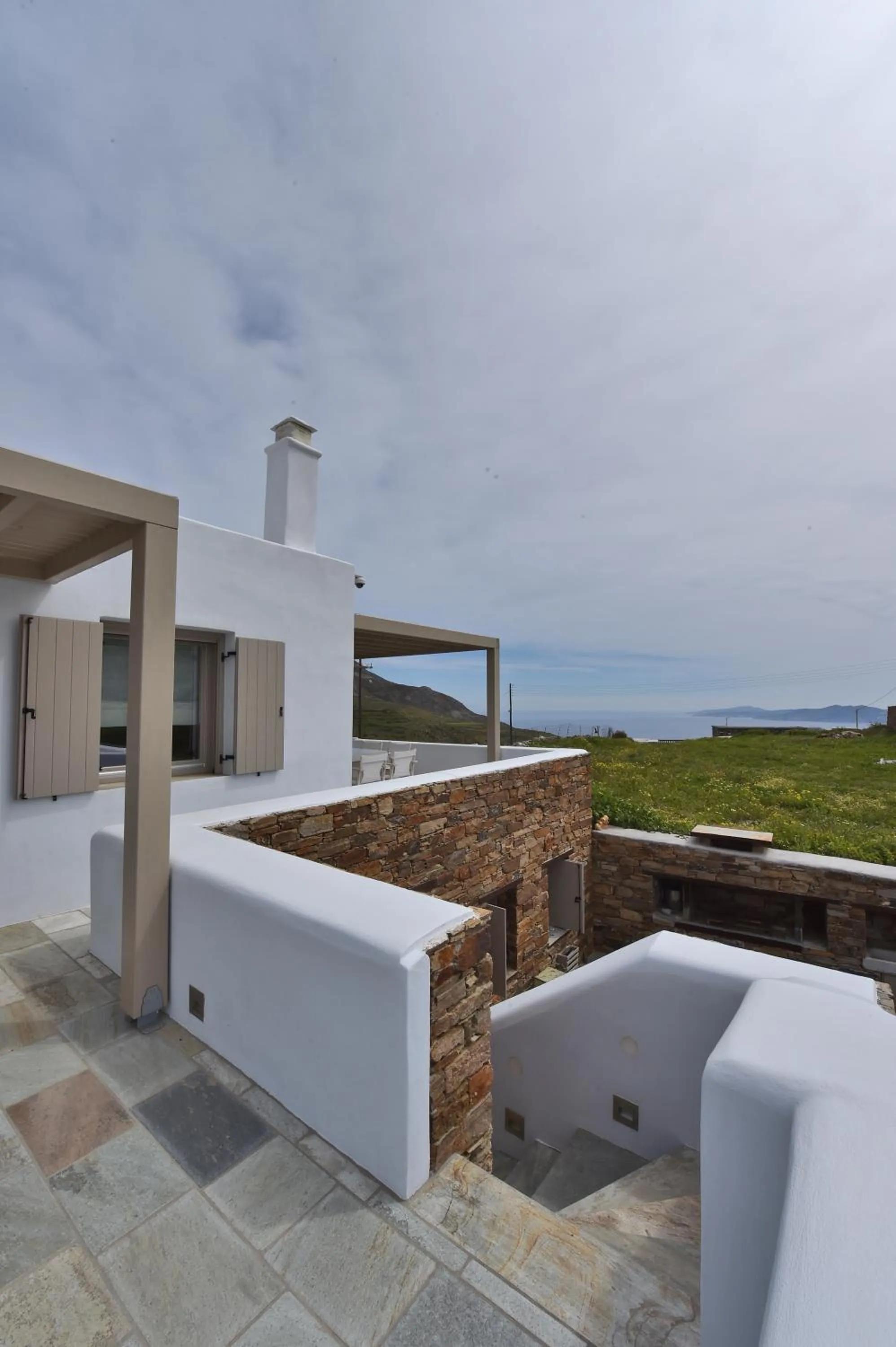 Sea view in White Tinos Luxury Suites