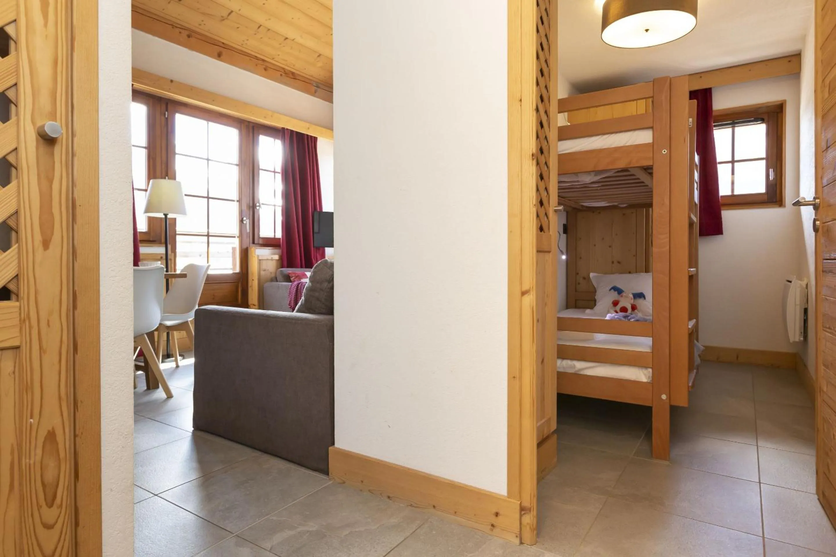 Bedroom, Bed in Résidence Odalys Les Fermes de Châtel