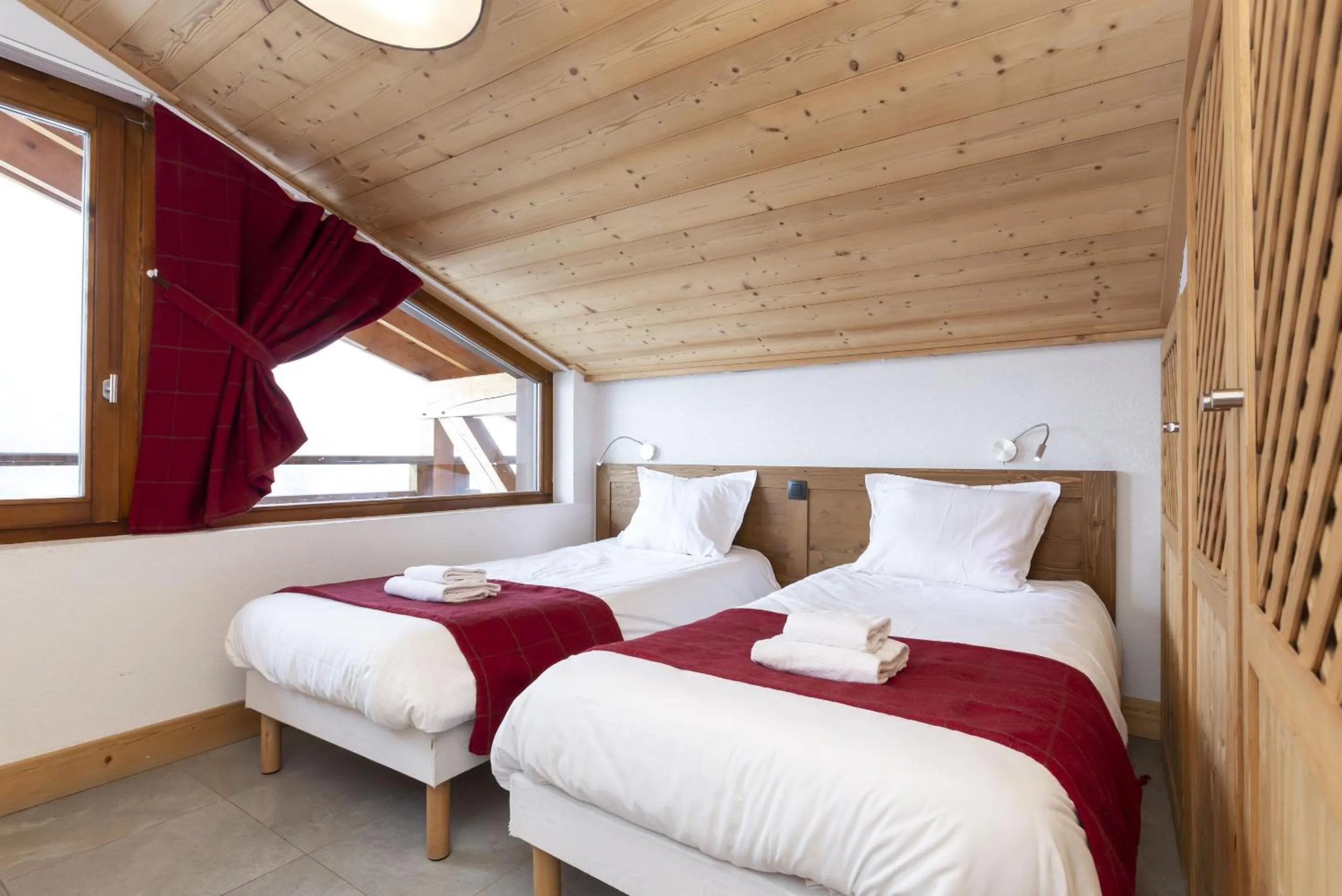 Bed in Résidence Odalys Les Fermes de Châtel