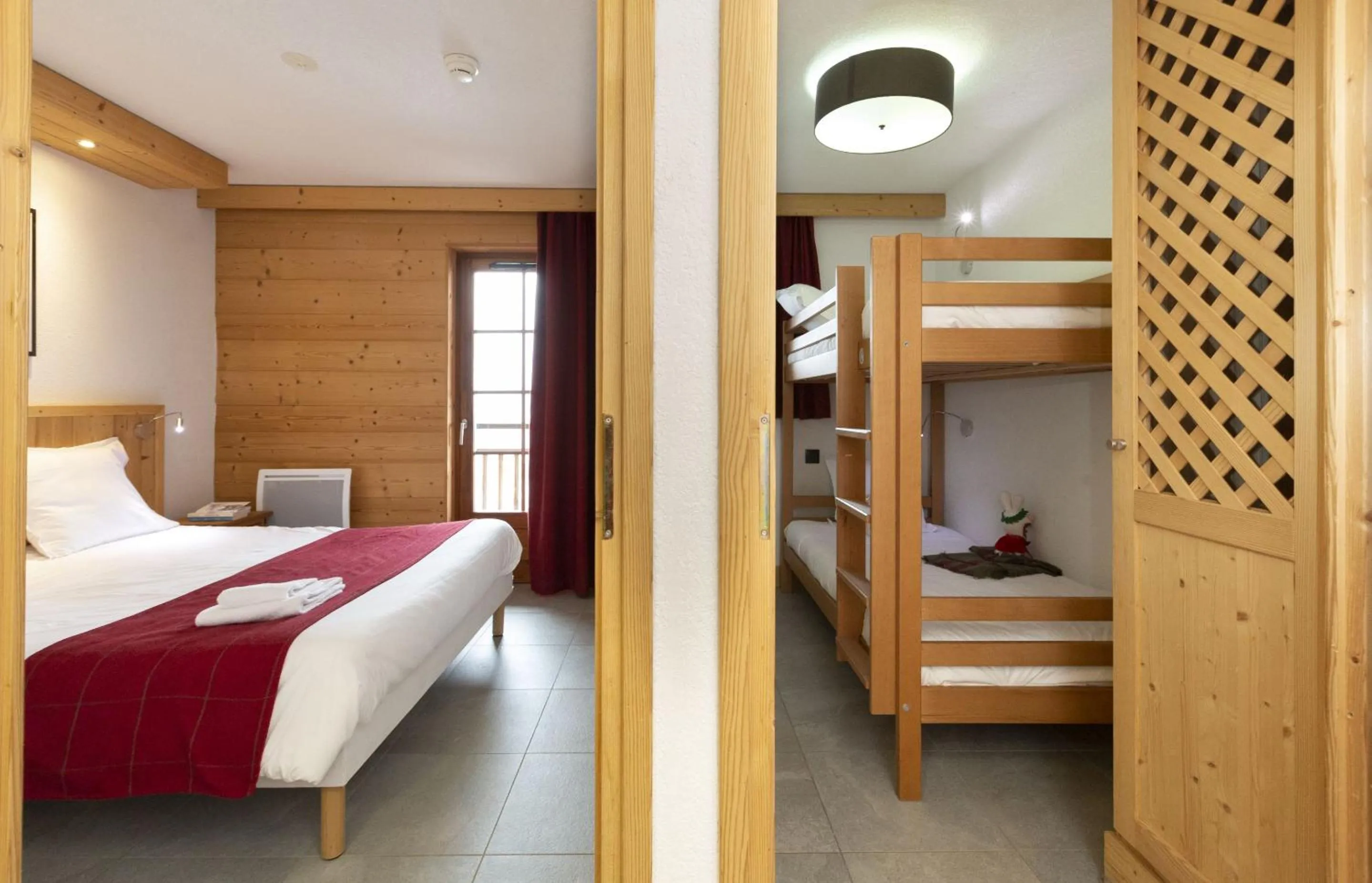 Bed in Résidence Odalys Les Fermes de Châtel