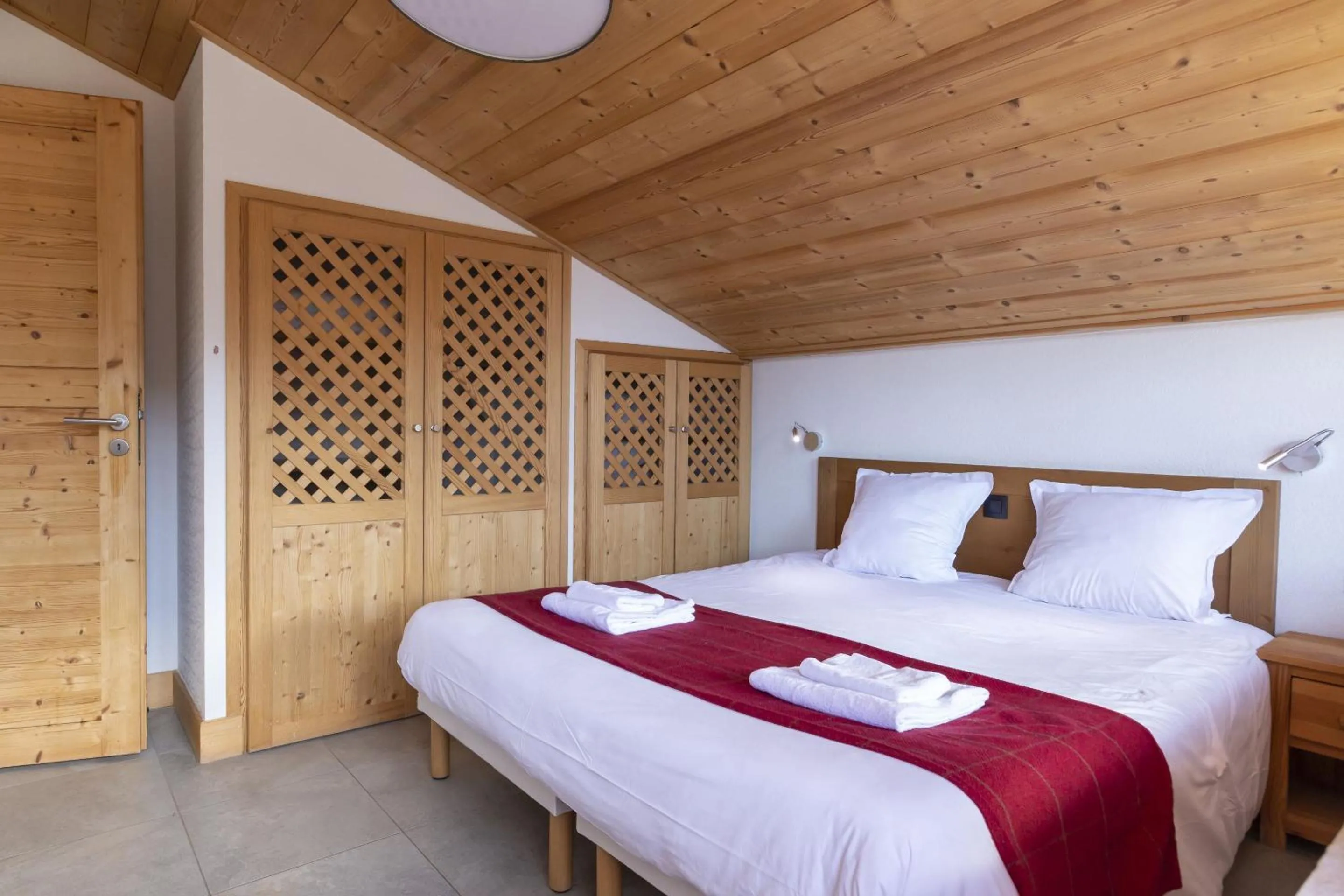 Bed in Résidence Odalys Les Fermes de Châtel