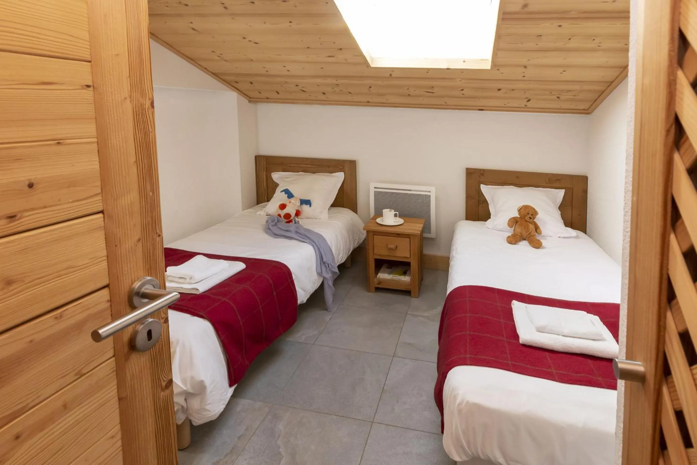 Bed in Résidence Odalys Les Fermes de Châtel