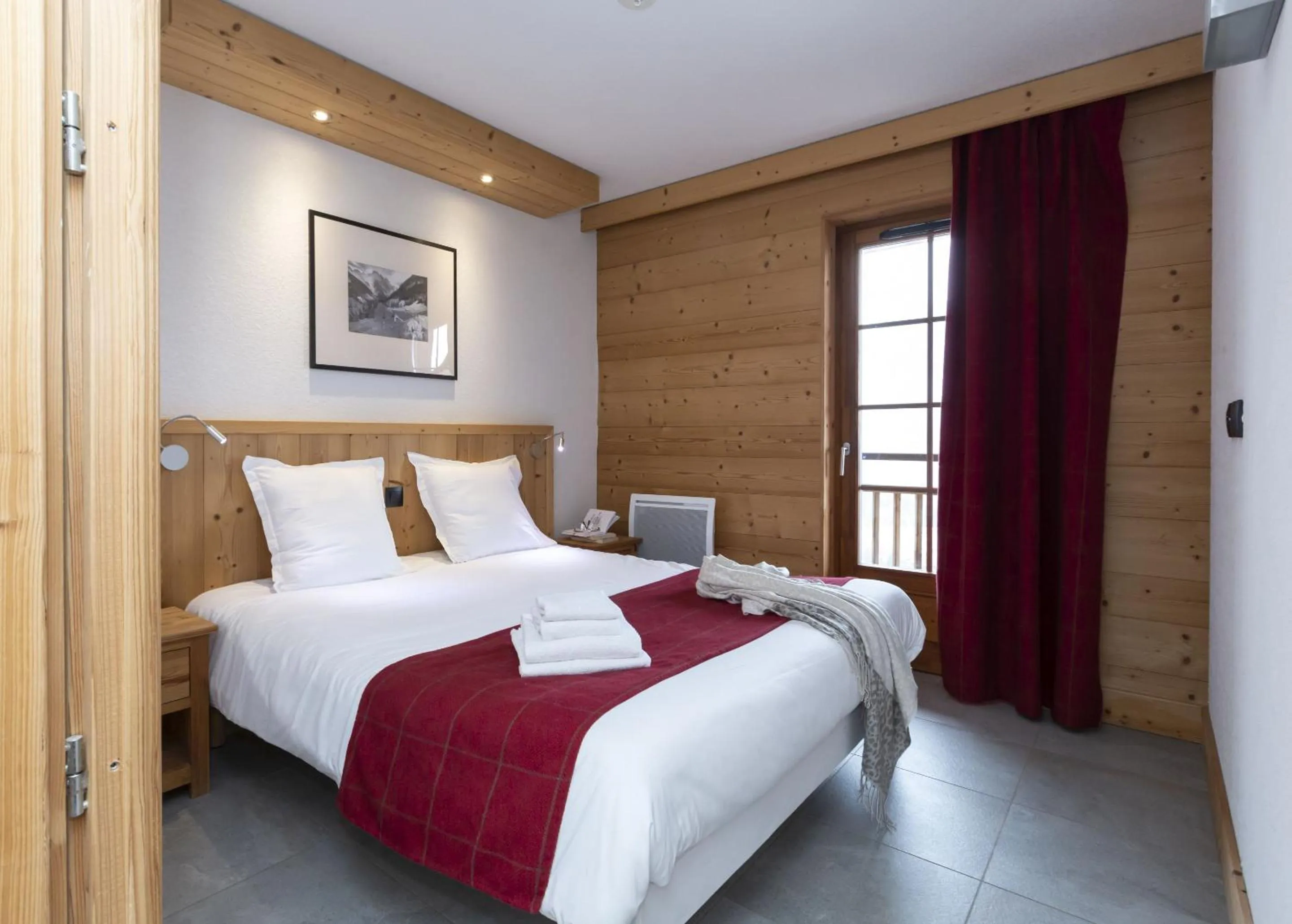 Bed in Résidence Odalys Les Fermes de Châtel