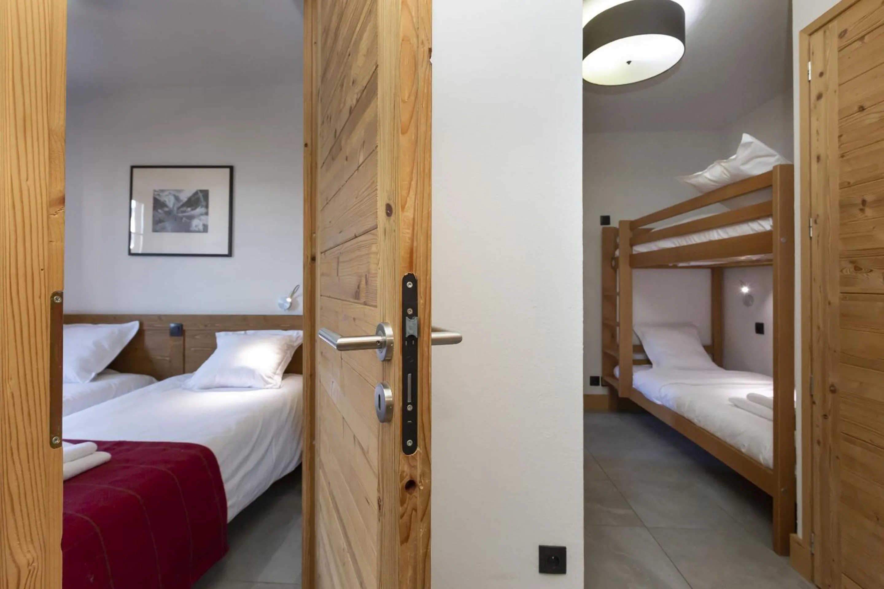 Bed in Résidence Odalys Les Fermes de Châtel