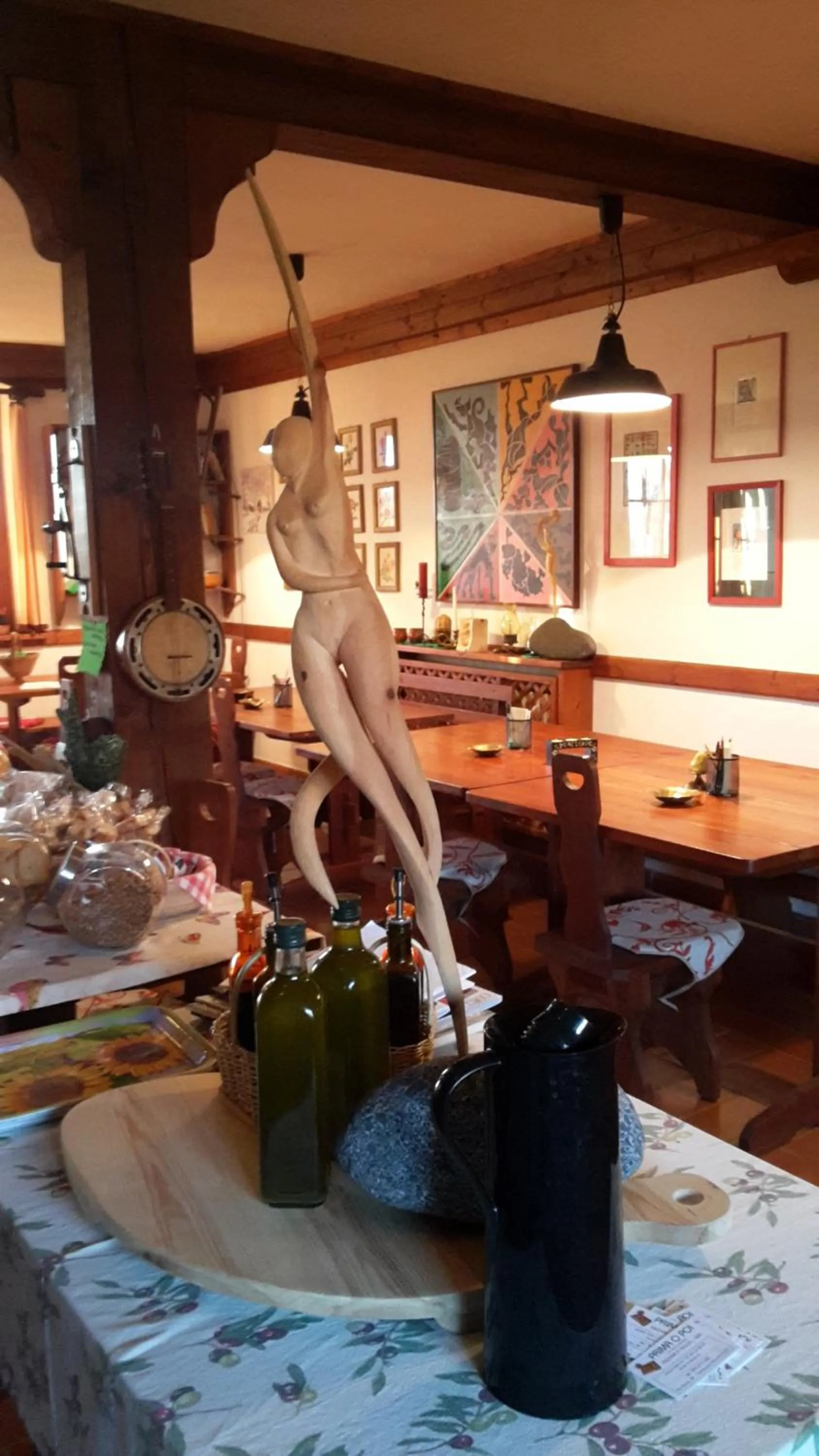 Communal lounge/ TV room in Artenatura BeB