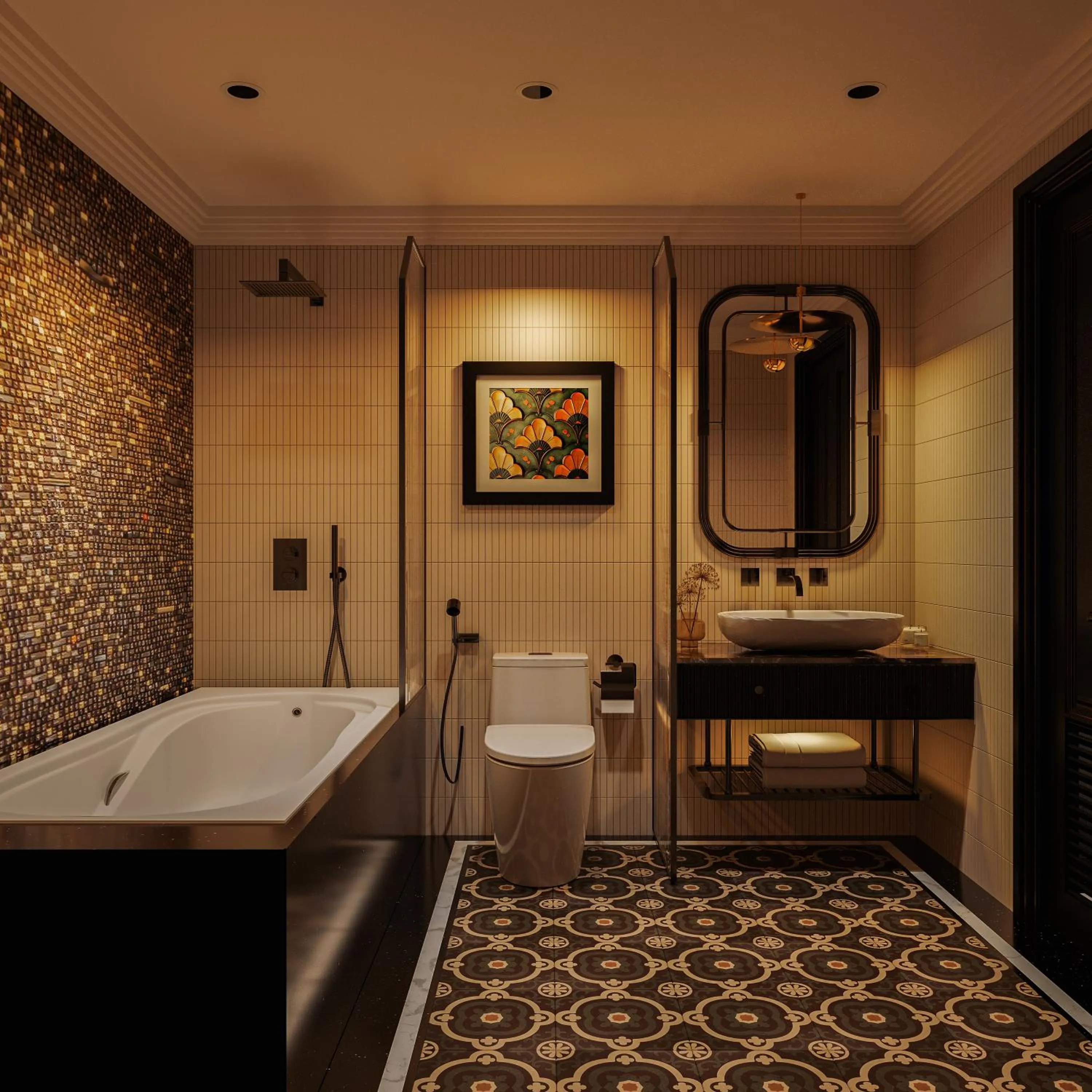 Toilet in L'Heritage Premium Hanoi Central