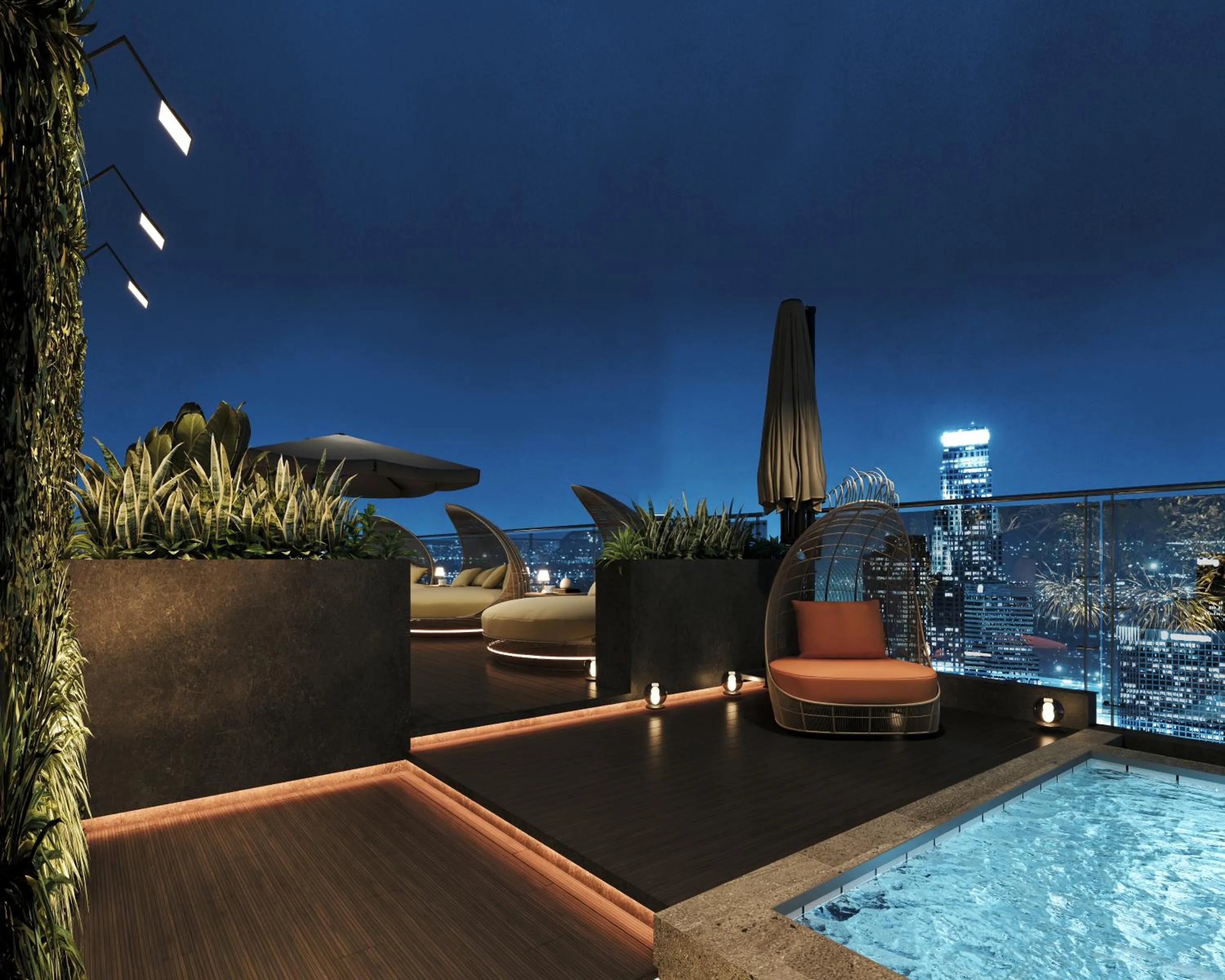 Swimming pool in L'Heritage Premium Hanoi Central