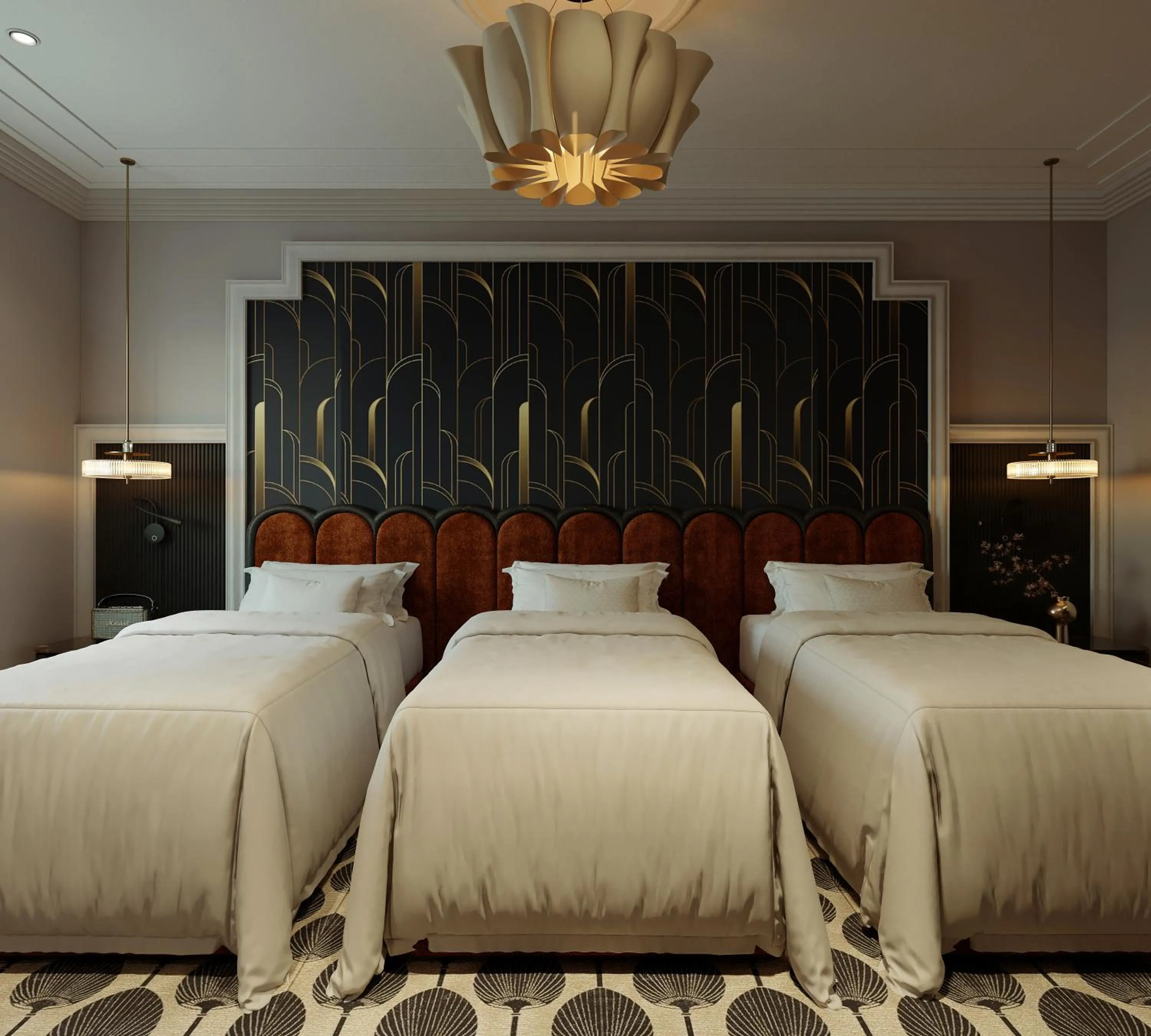 Bedroom, Bed in L'Heritage Premium Hanoi Central