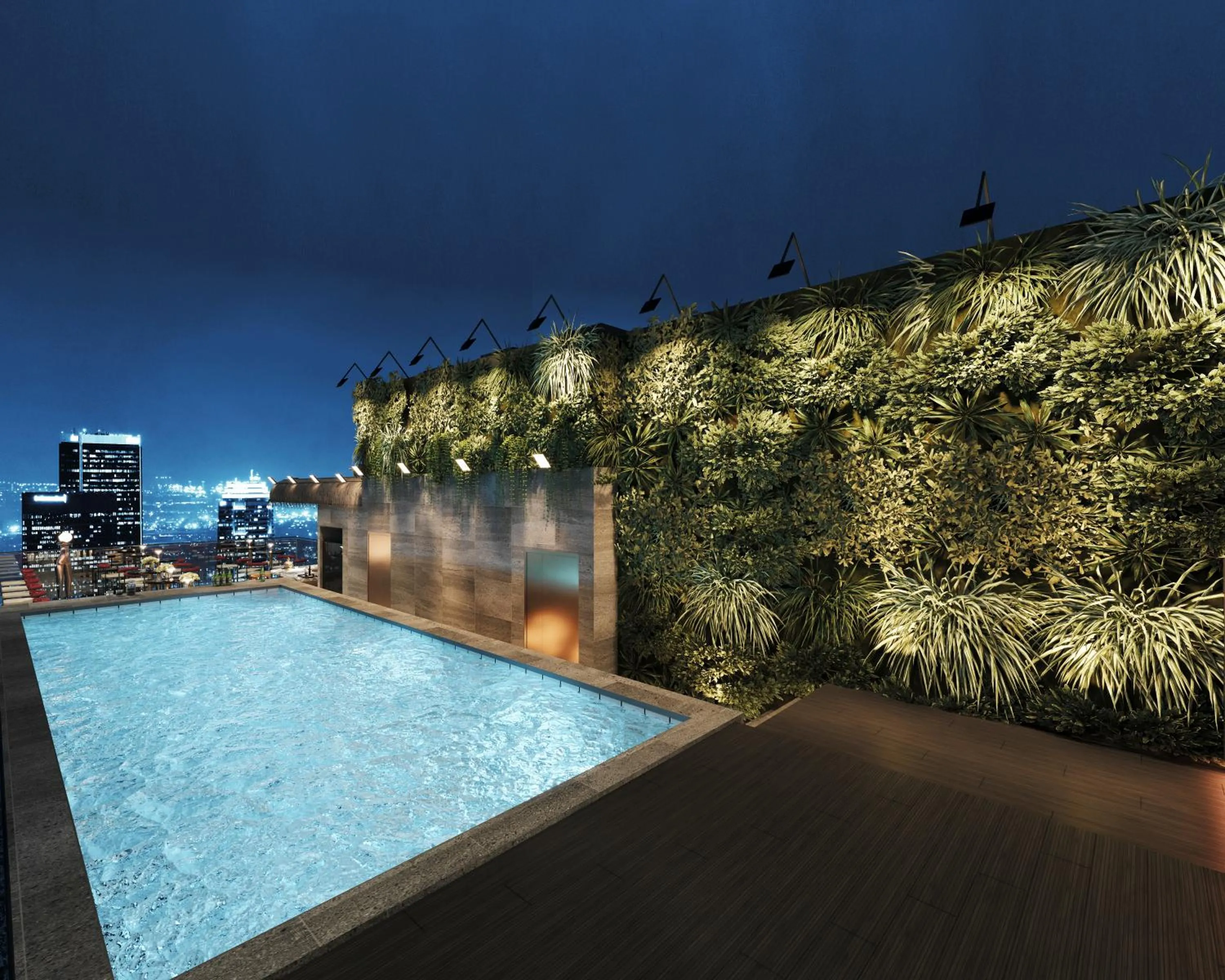Swimming pool in L'Heritage Premium Hanoi Central
