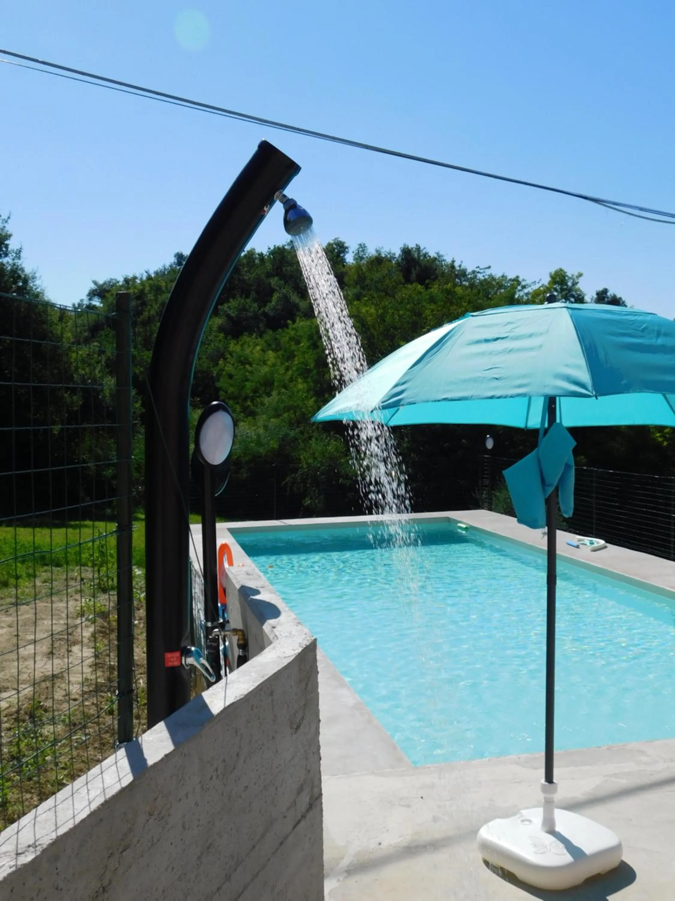 Swimming pool in B&B Masseria Majella