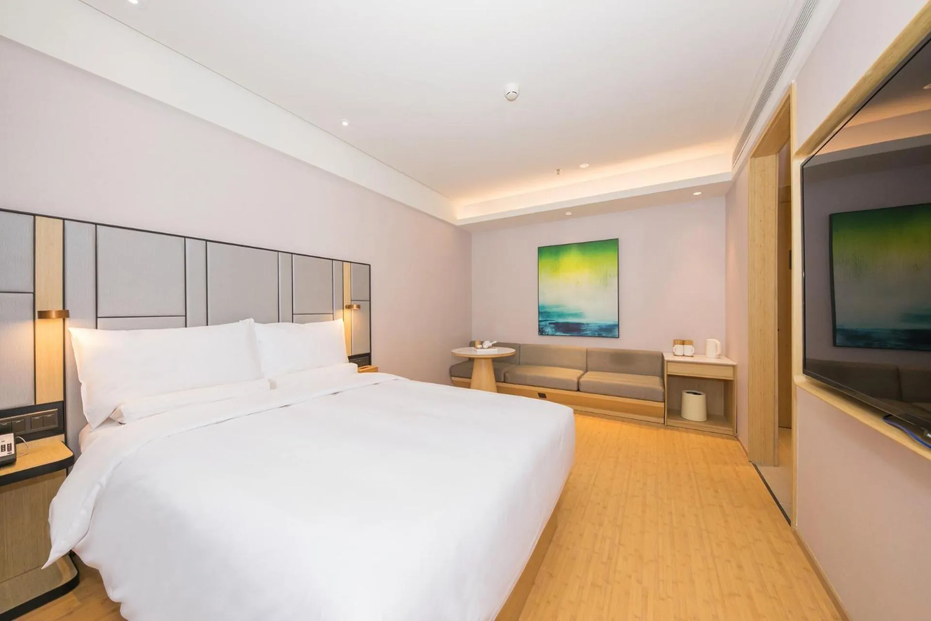 Bed in Ji Hotel Beijing Liujiayao