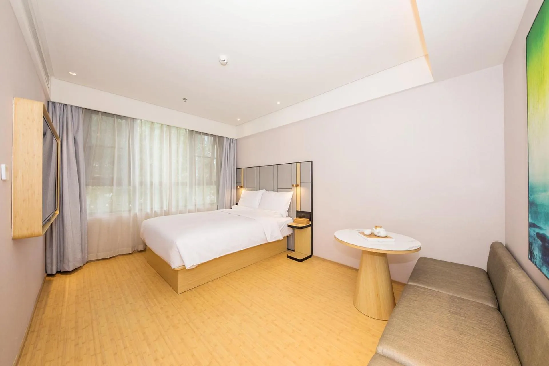 Bed in Ji Hotel Beijing Liujiayao