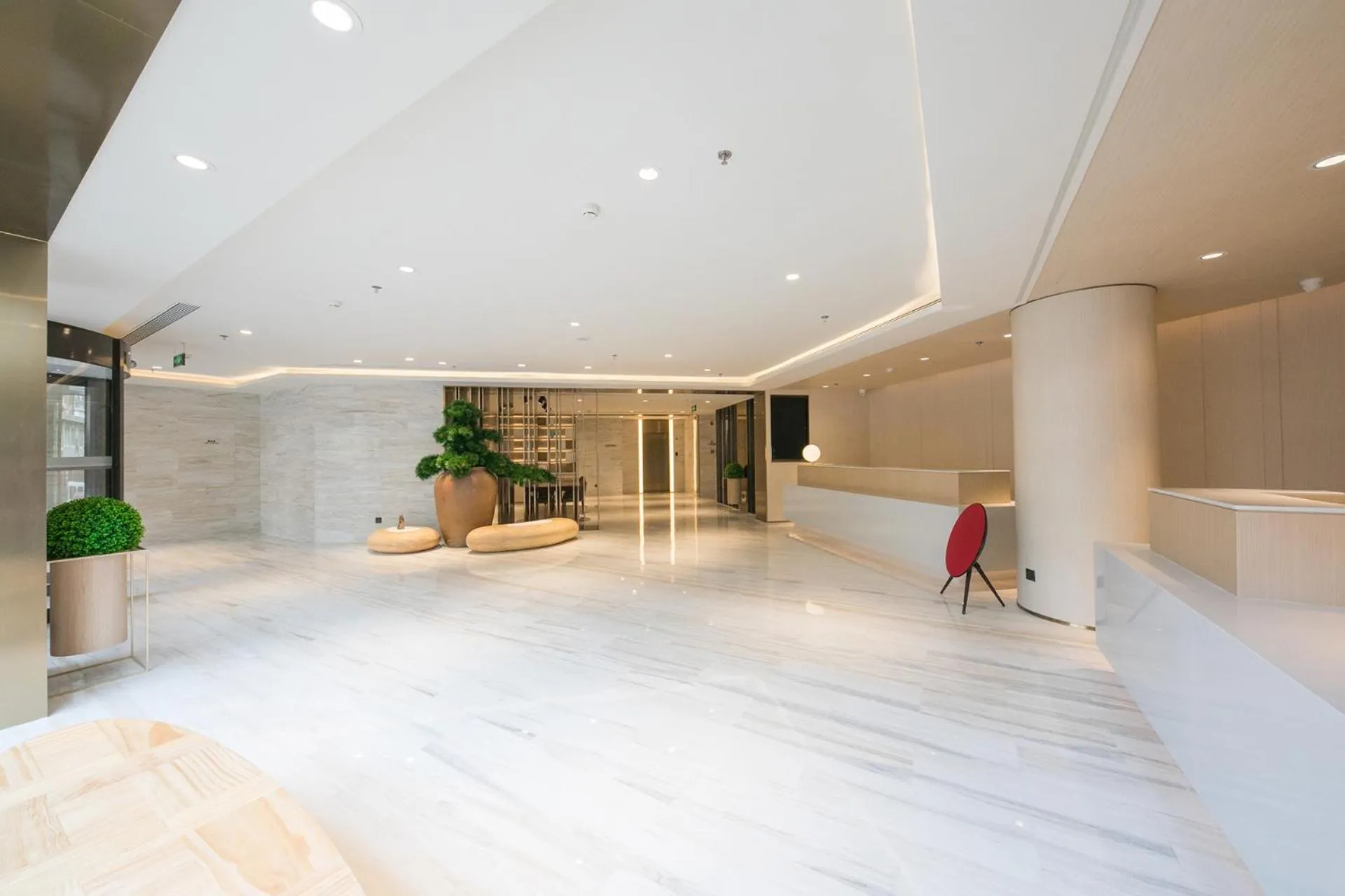 Seating area in Ji Hotel Beijing Liujiayao