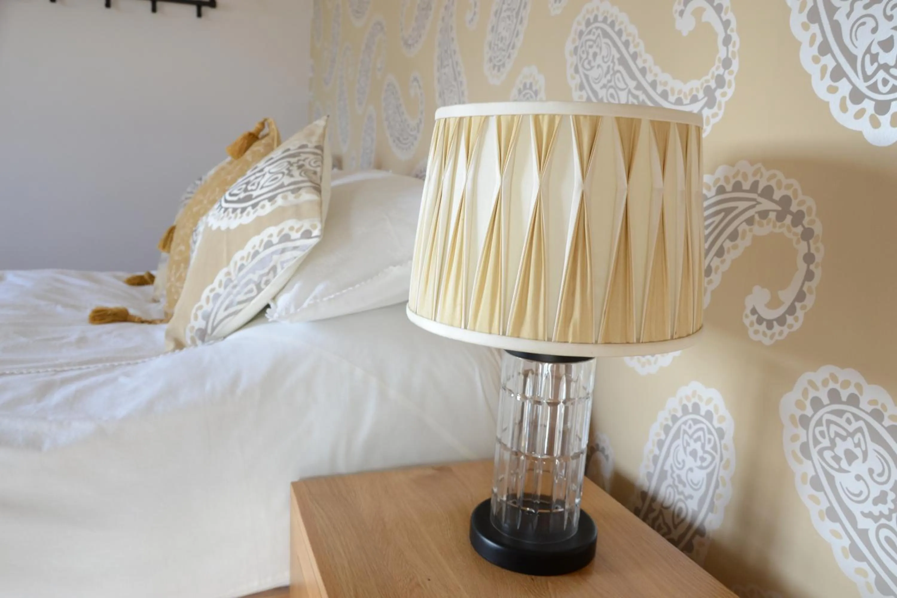 Decorative detail, Bed in Gwynfryn Guest House