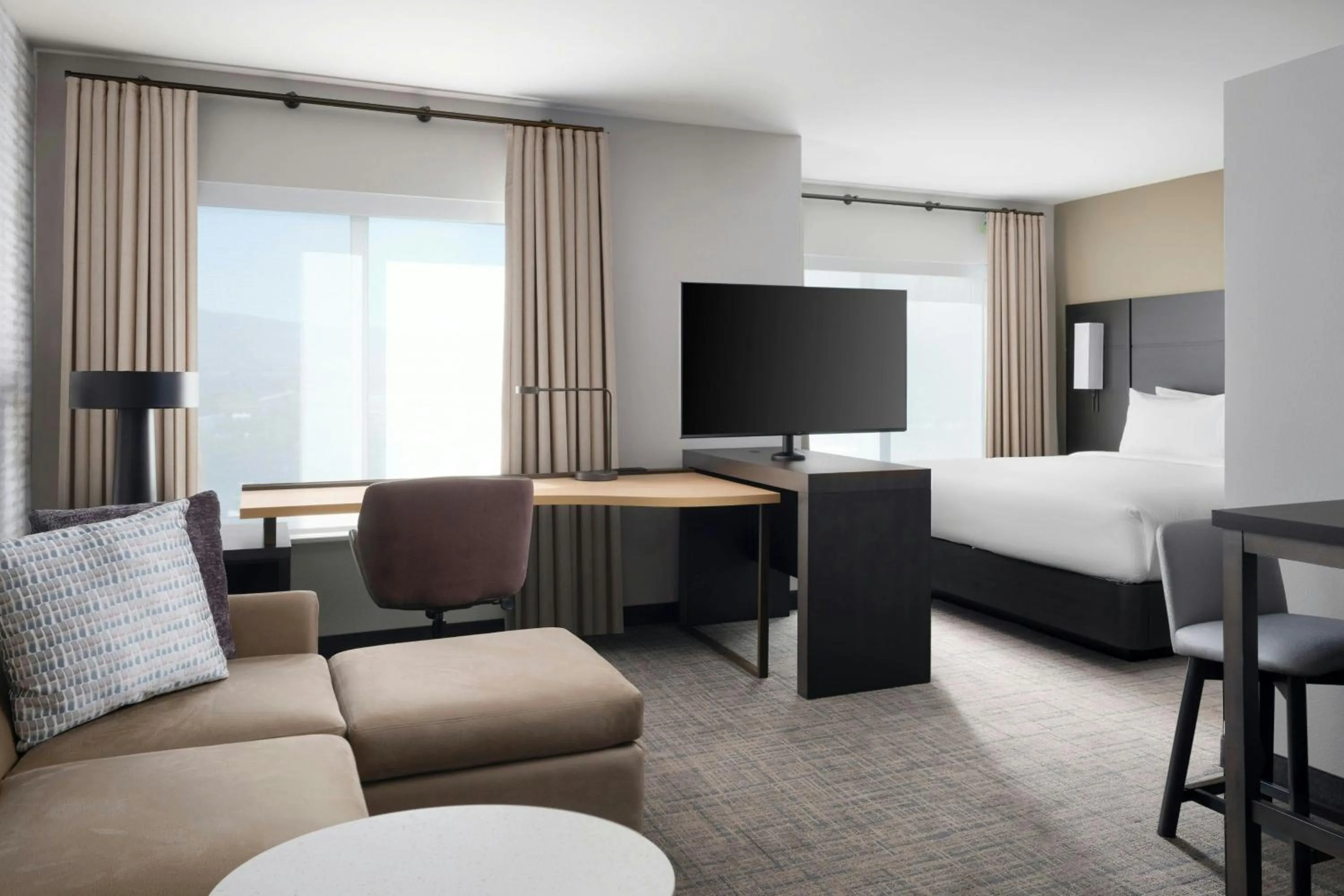 Living room, Bed in Residence Inn by Marriott Reno South