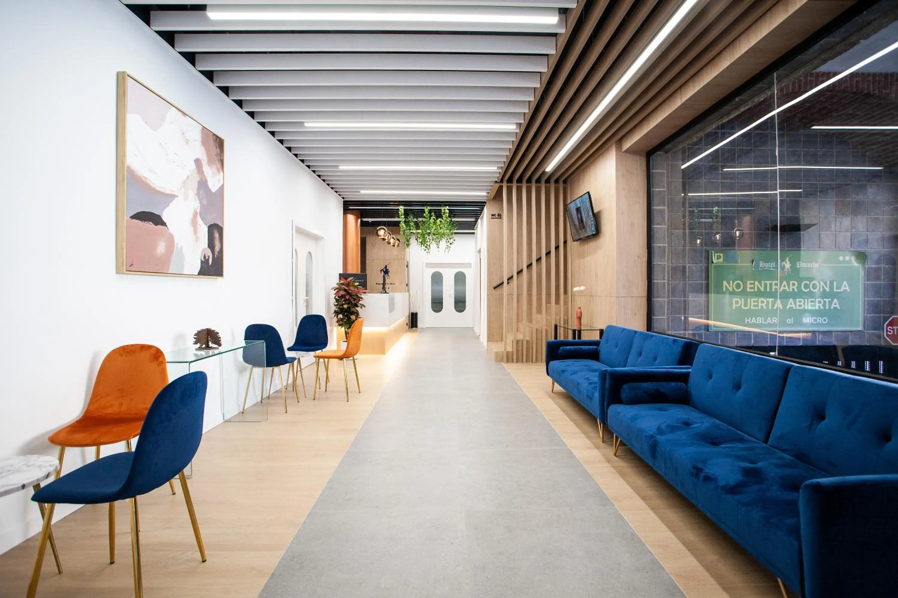 Lobby or reception in Pacoche Murcia