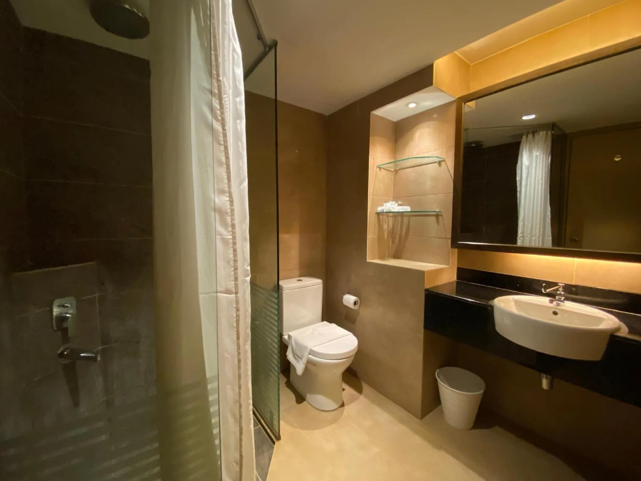 Shower in Residence Inn Cherating