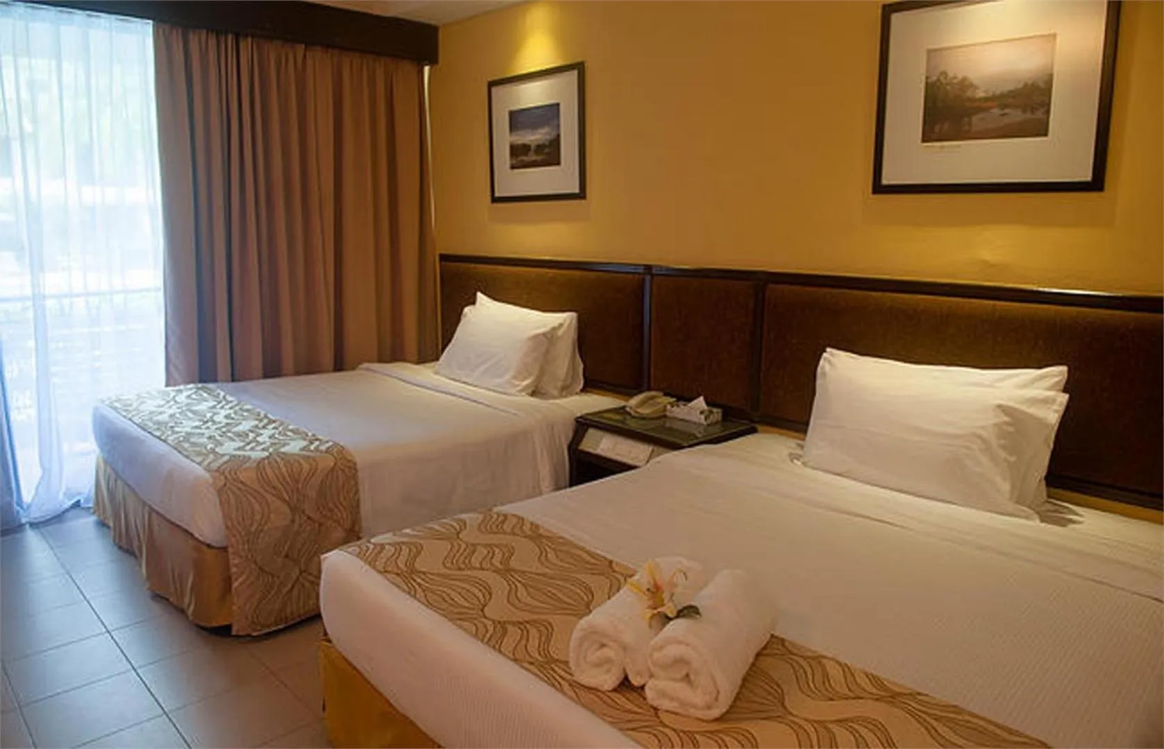 Bed in Residence Inn Cherating