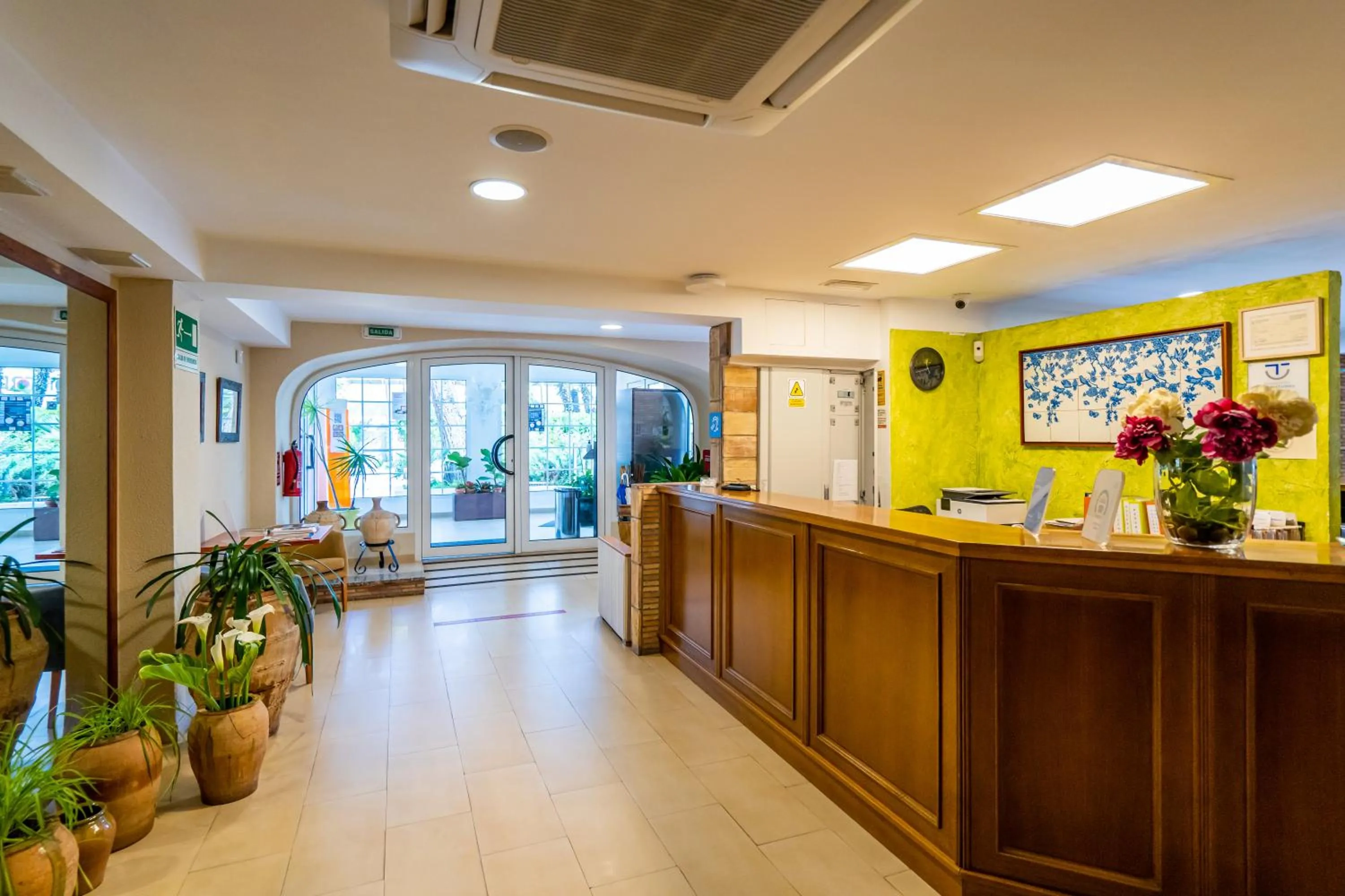 Lobby or reception in Hotel Bersoca