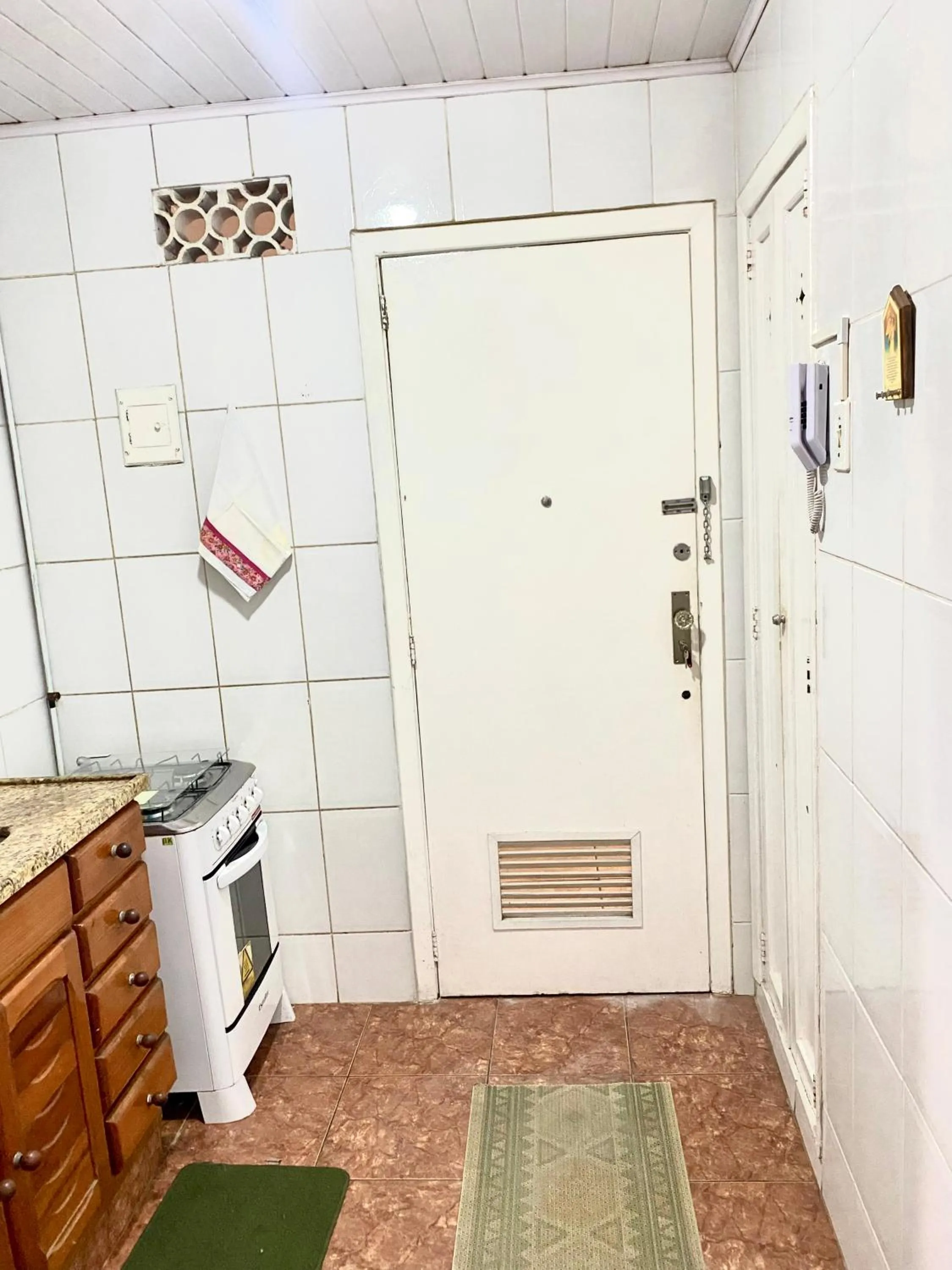 Kitchen or kitchenette in Apartamento Teresópolis - Centro