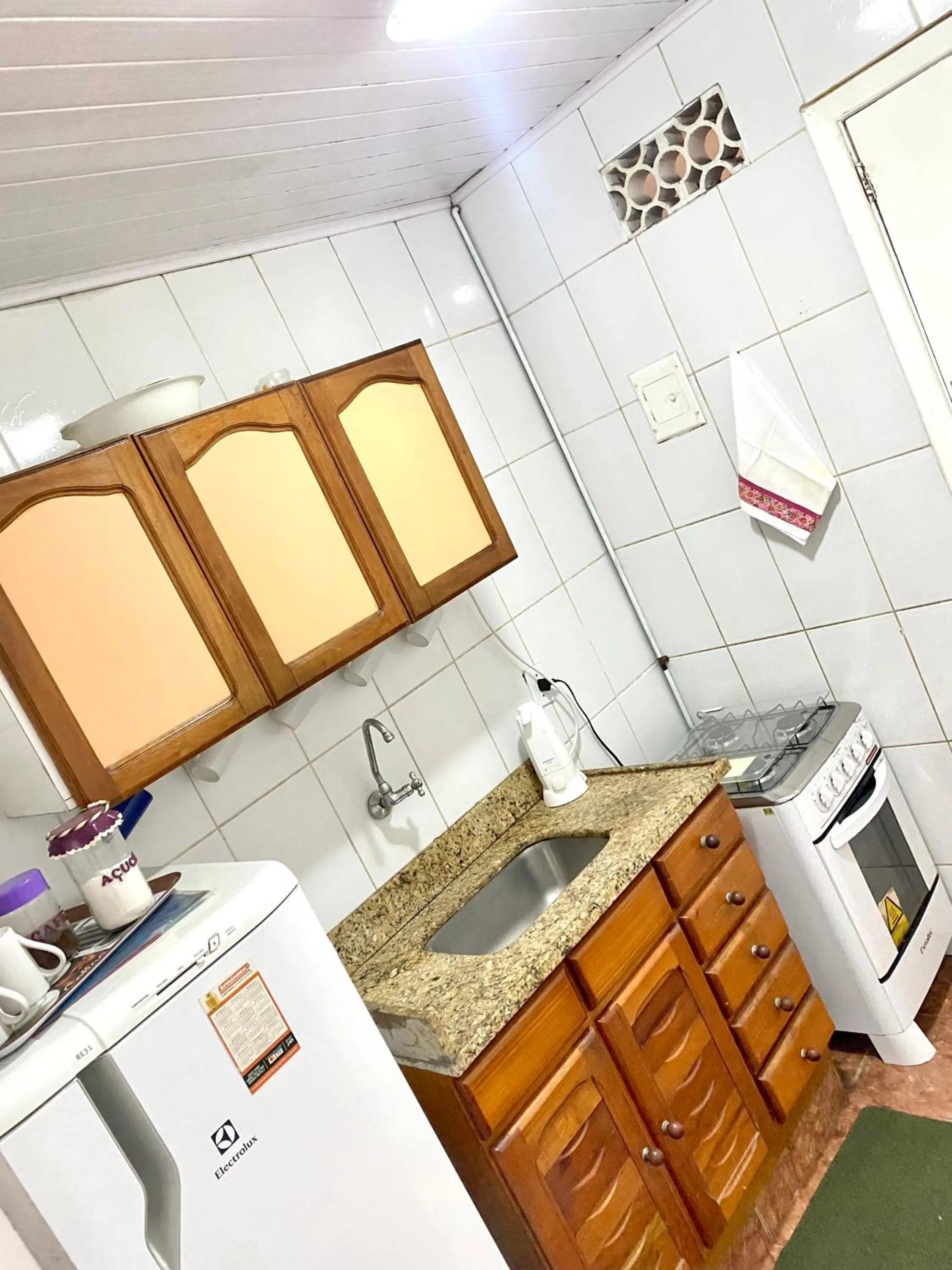 Kitchen or kitchenette in Apartamento Teresópolis - Centro