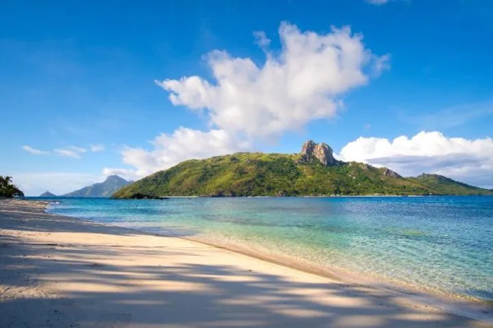 Beach in Barefoot Kuata Island Resort