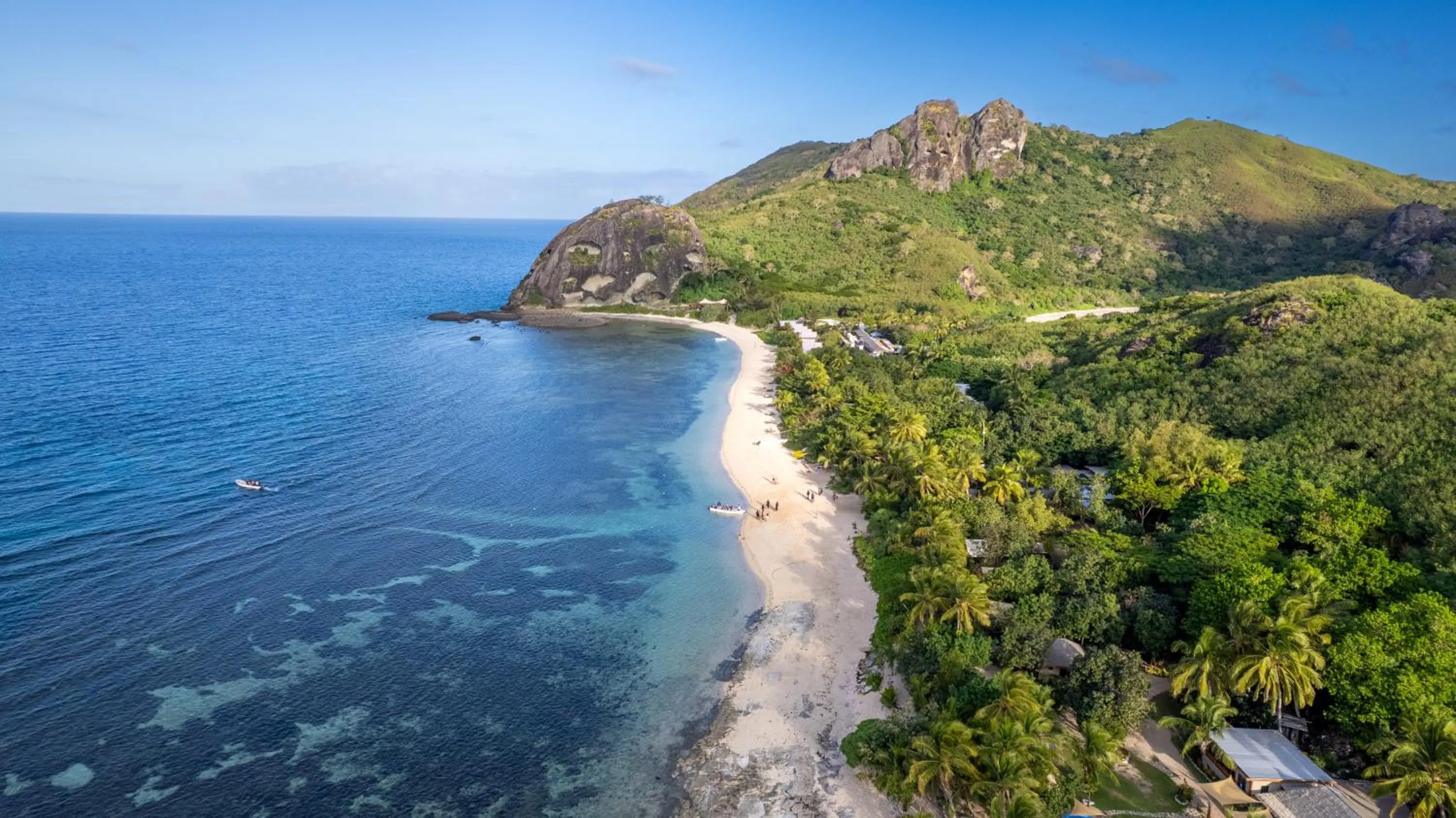 Beach in Barefoot Kuata Island Resort
