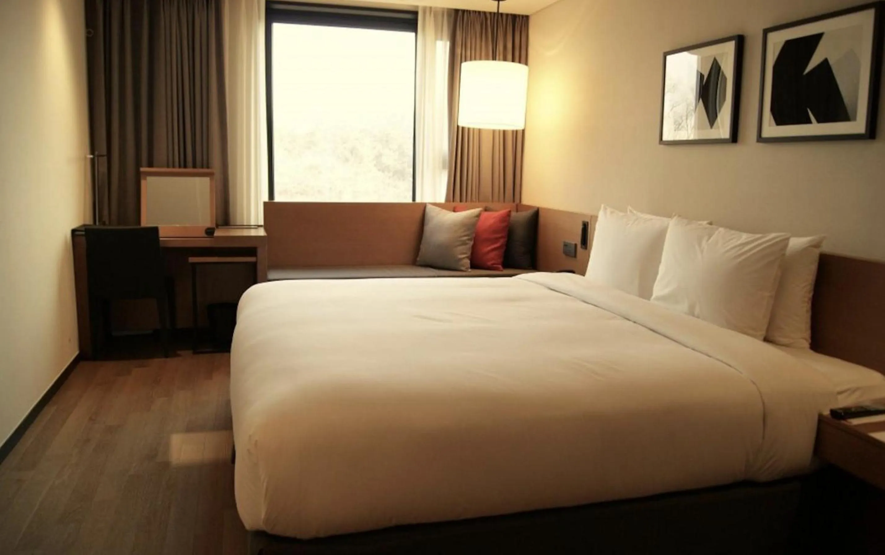 Bed in Ramada by Wyndham Gunsan