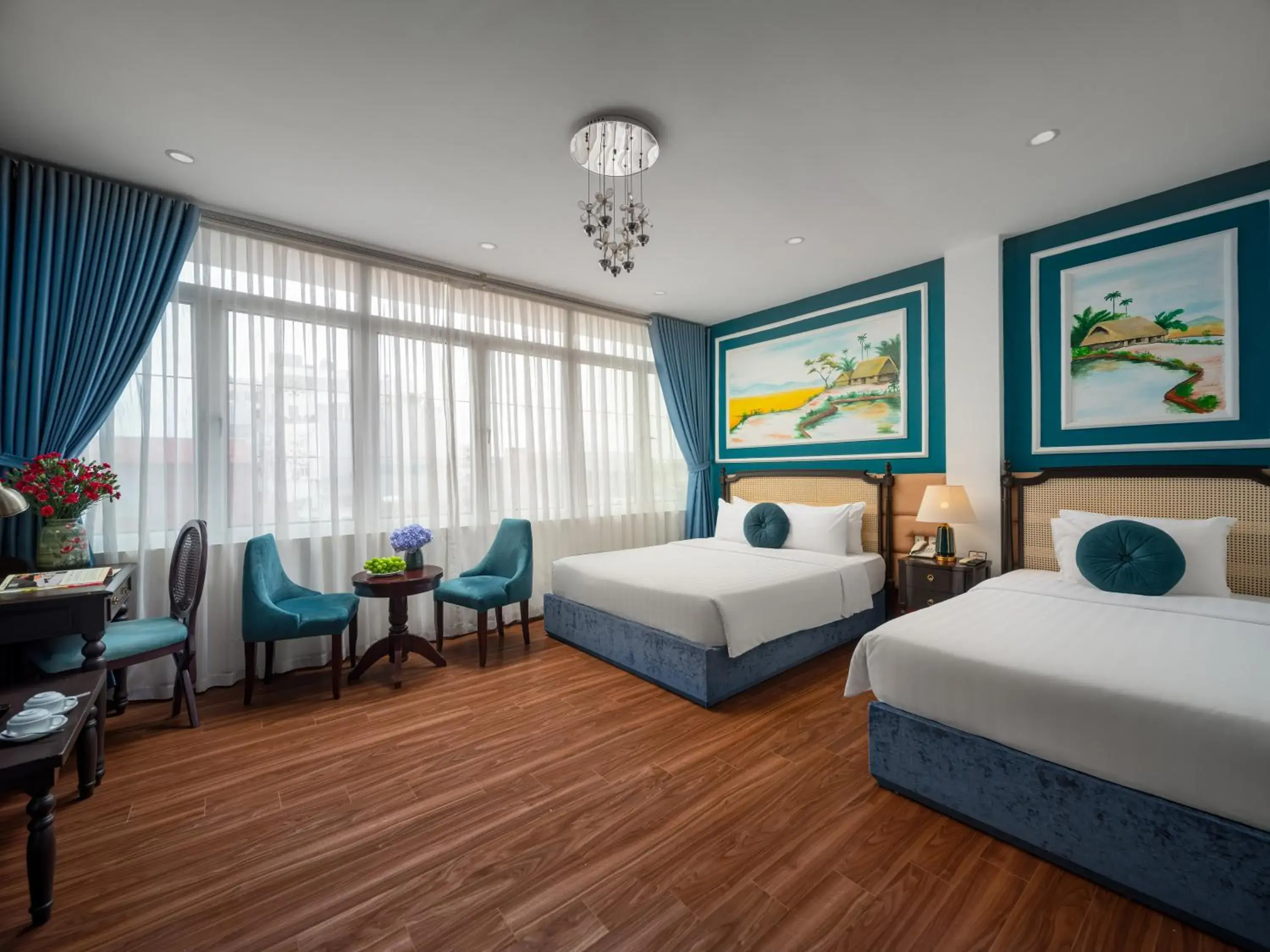 Deluxe Family Suite in Hanoi Chic Boutique Hotel Deluxe Family Suite in Hanoi Chic Boutique Hotel