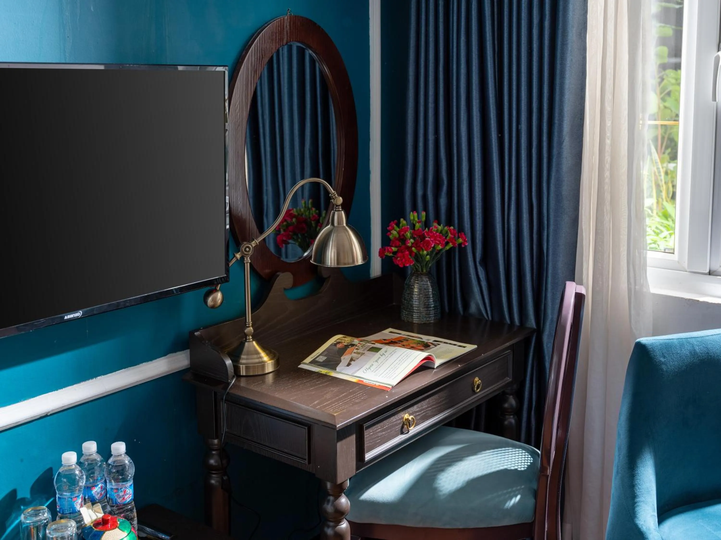 Seating area in Hanoi Chic Boutique Hotel