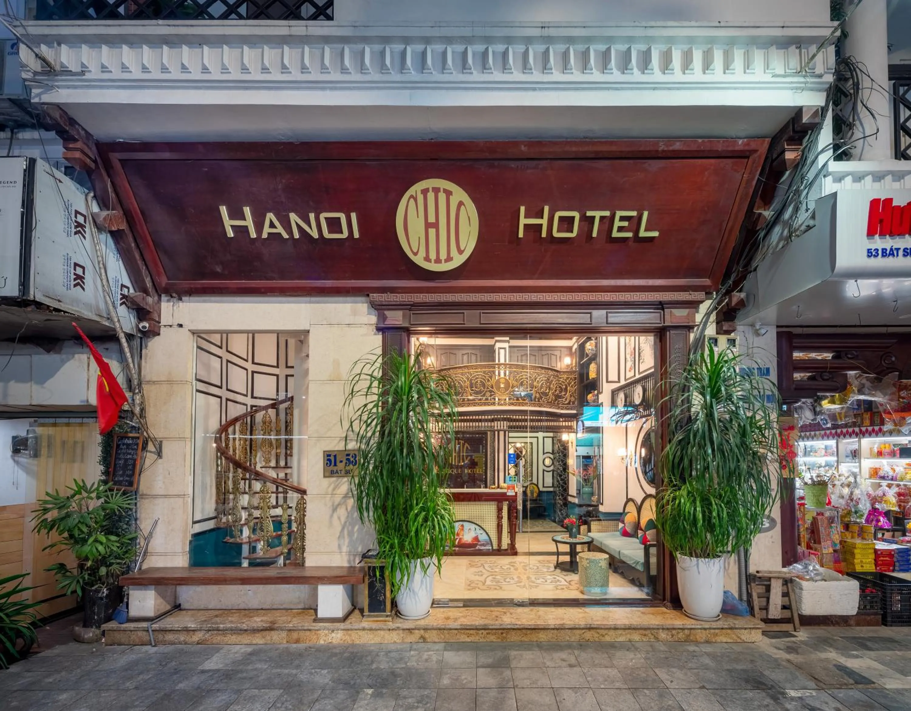 Property building in Hanoi Chic Boutique Hotel