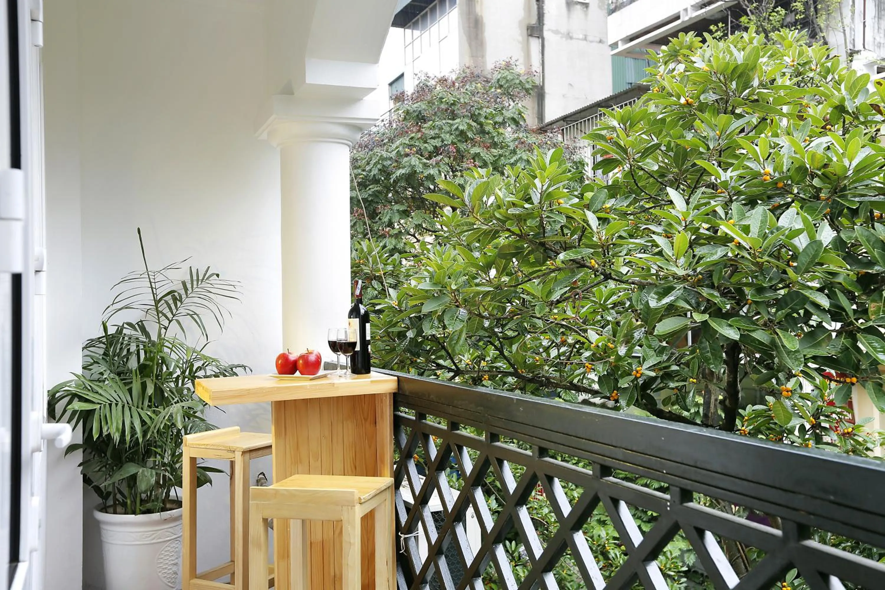 Balcony/Terrace in Hanoi Chic Boutique Hotel