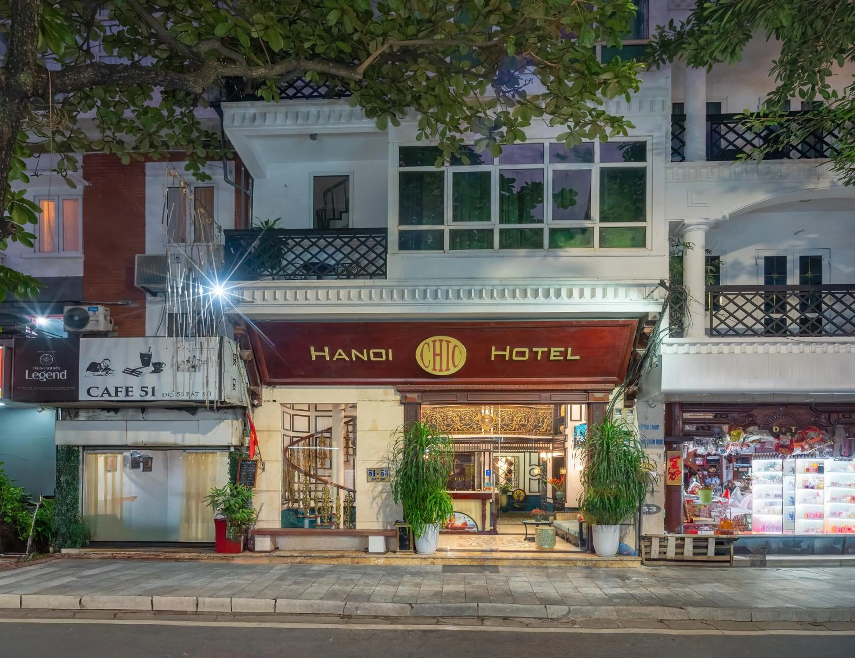 Property building in Hanoi Chic Boutique Hotel